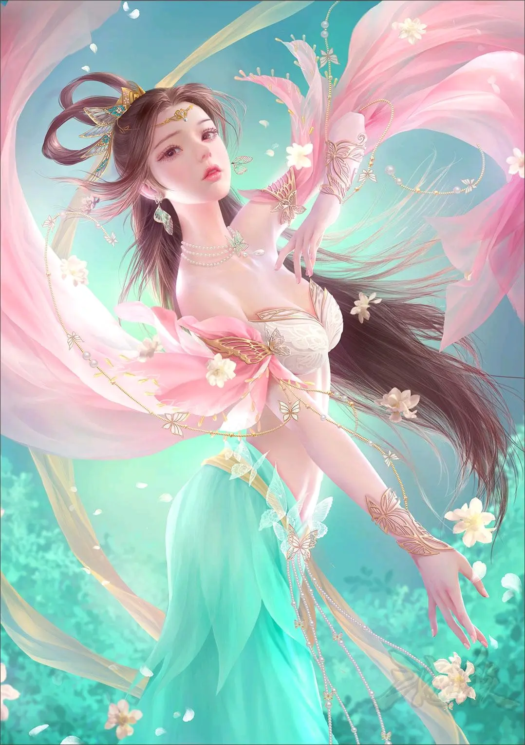 原画标准版绝世的舞姬在《三国演义》中,貂蝉为东汉末年司徒王允家的