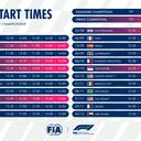 FIA公布F1本赛季剩余各站比赛时间