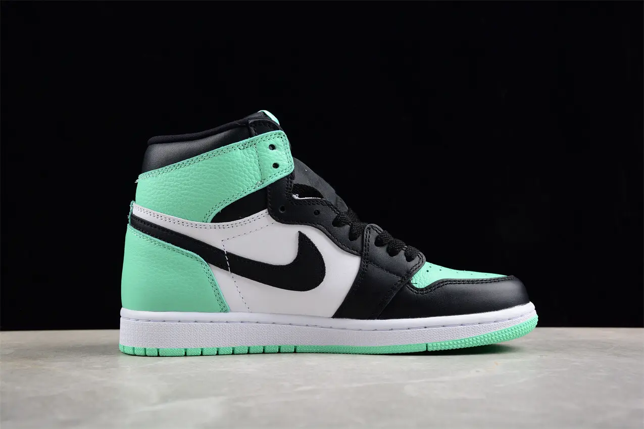 乔丹薄荷绿 air jordan 1 retro high green glow