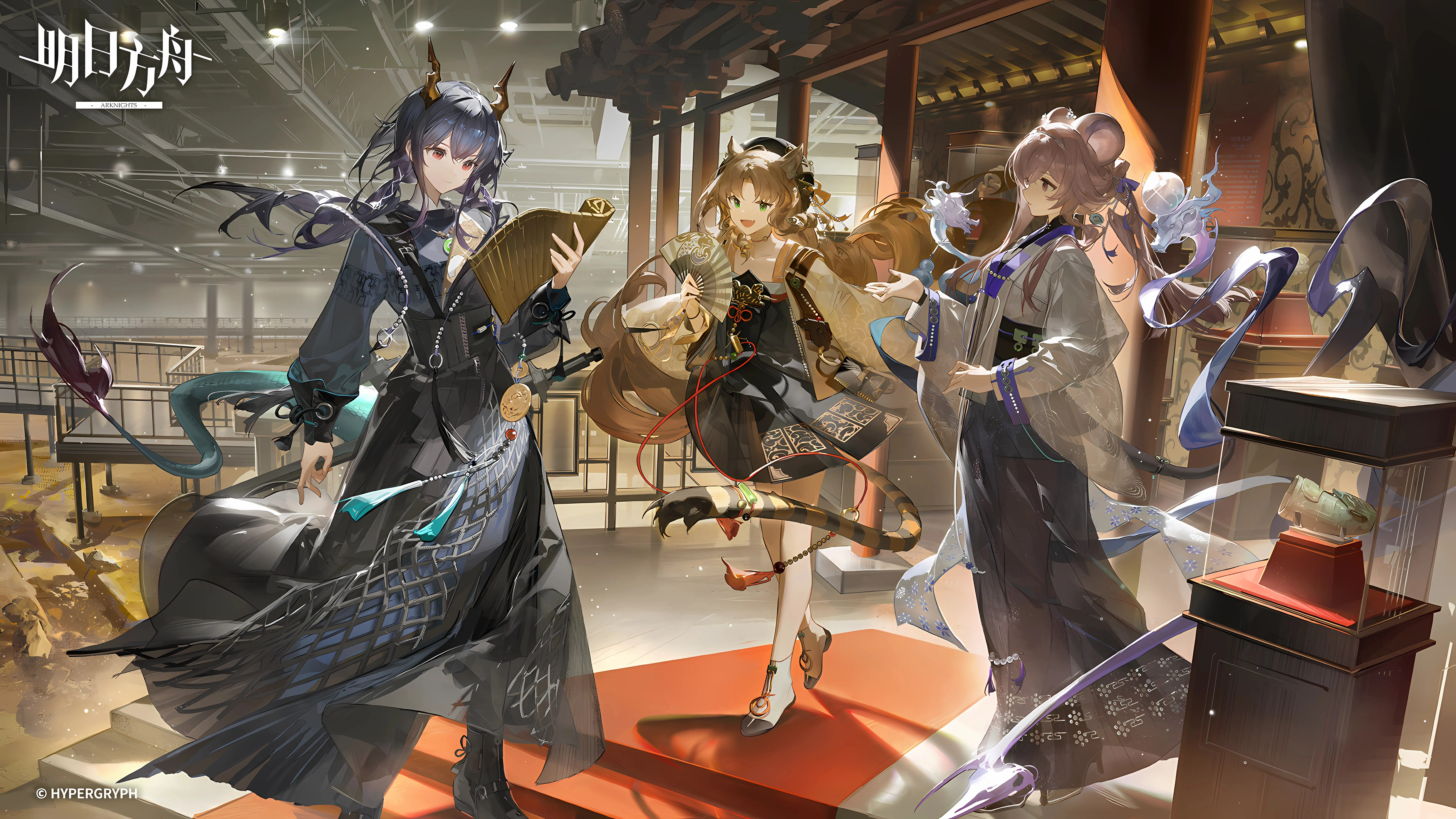 【画质提升】 【明日方舟 x 南越王博物院】「南境余音」联动宣传图