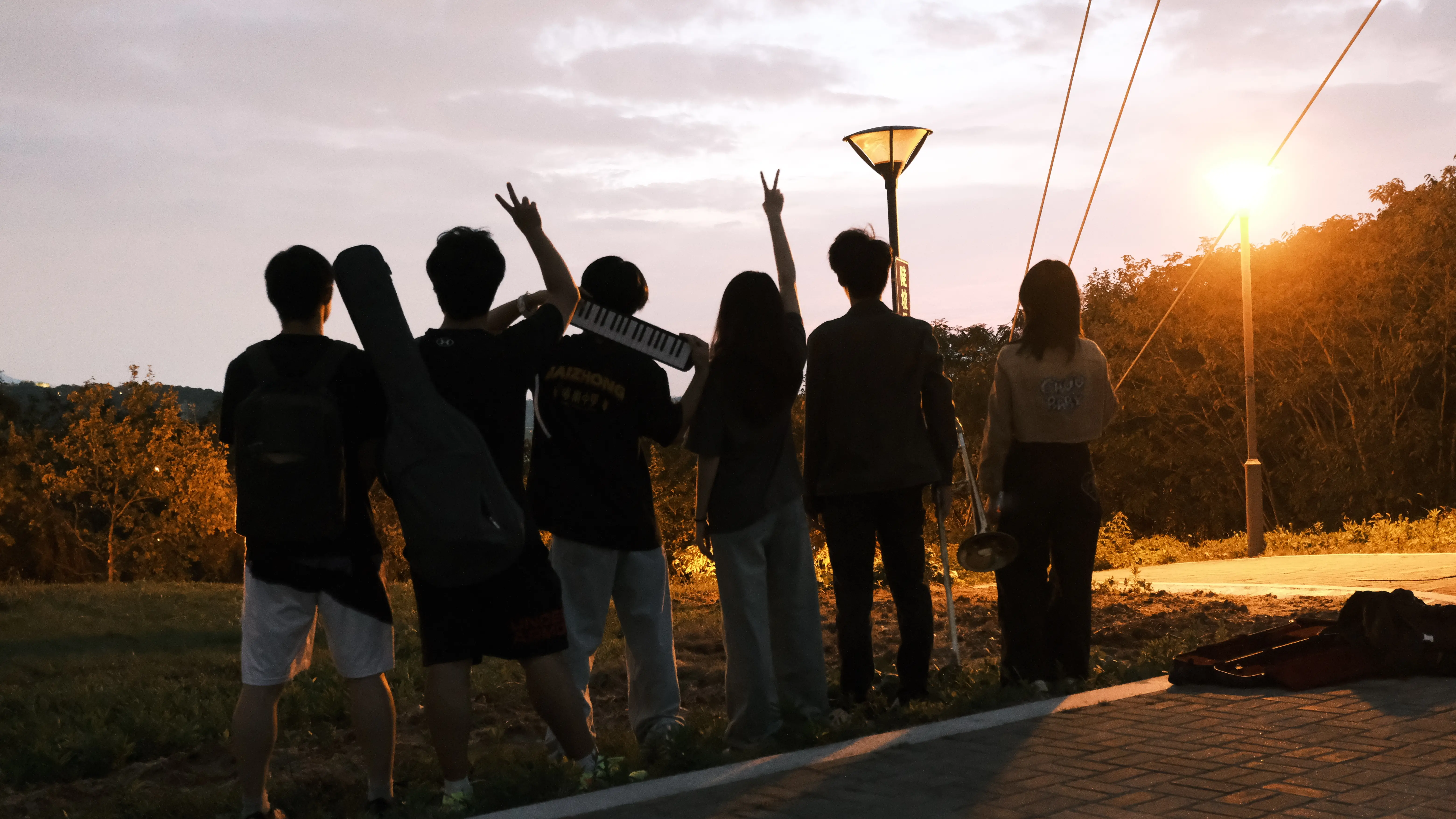 我们也拥有乐队合照啦!