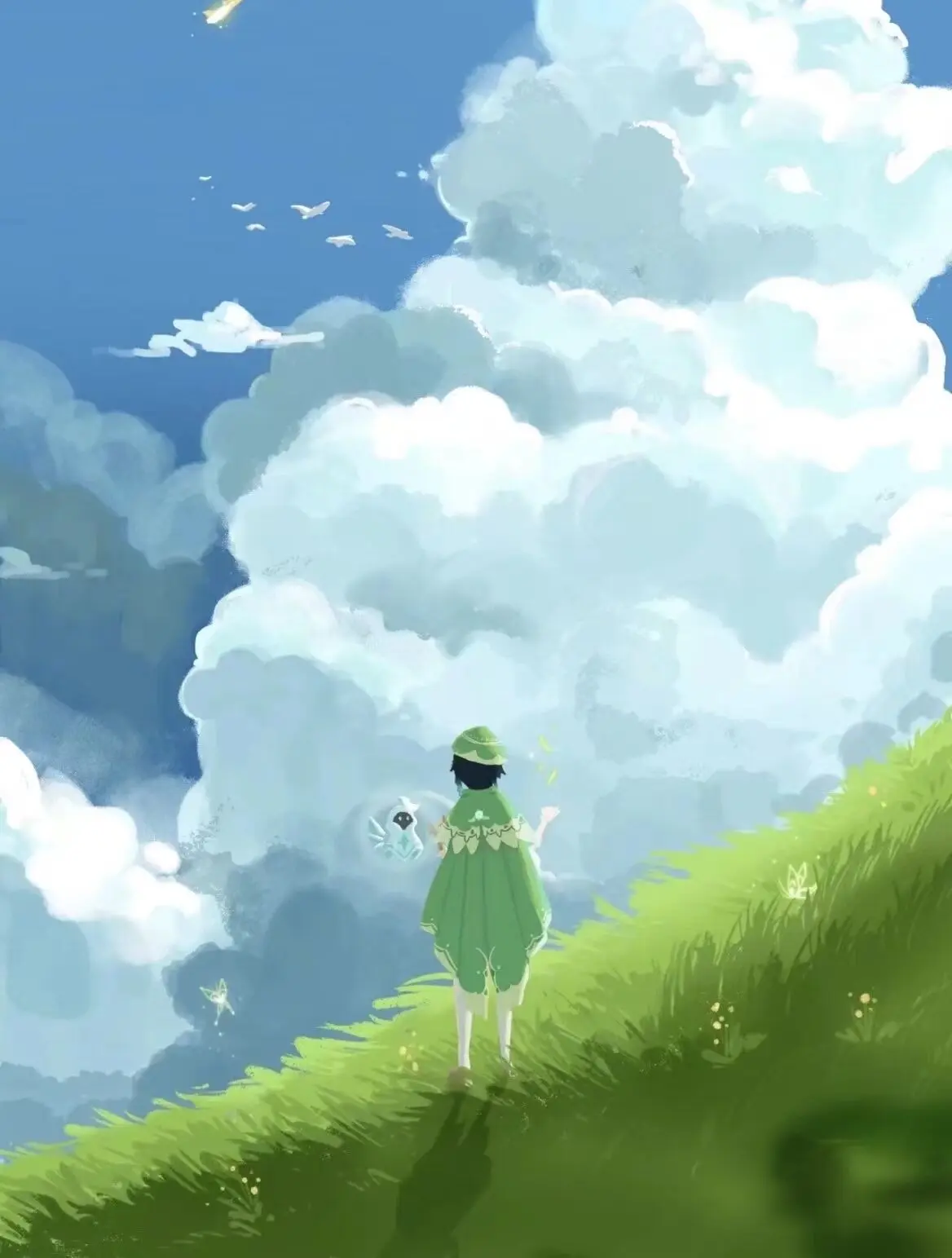 天空下的背影杀