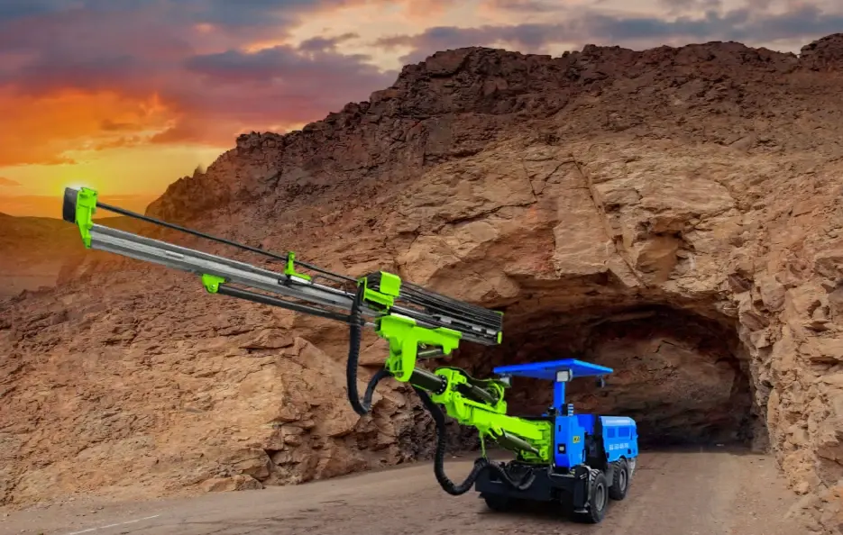 蓝海智装cytj45s矿用液压掘进钻车的功能特点