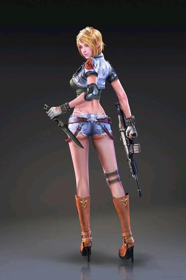 分享逆战女角色高清立绘壁纸