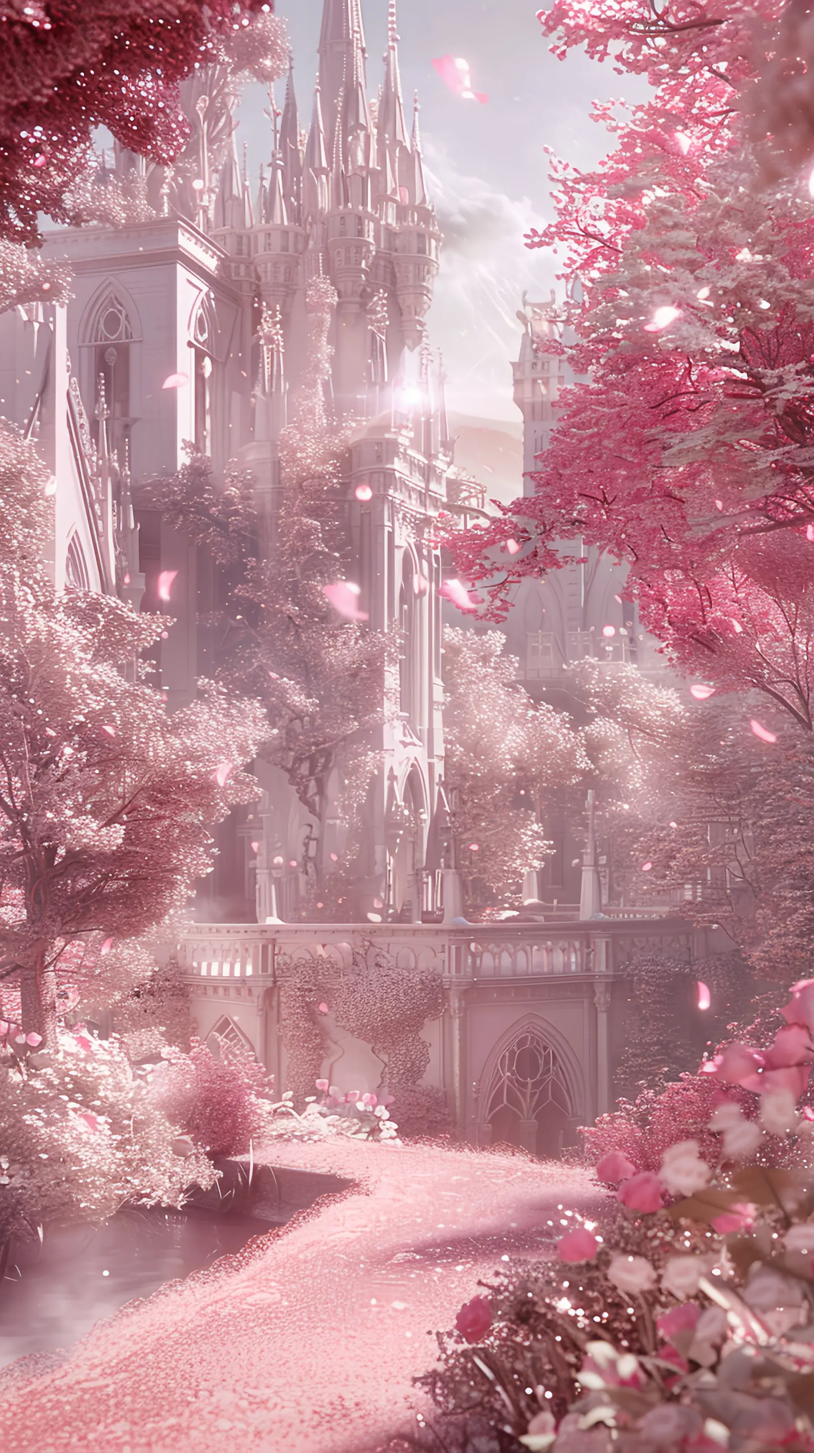 玫瑰城堡【手机全屏壁纸】