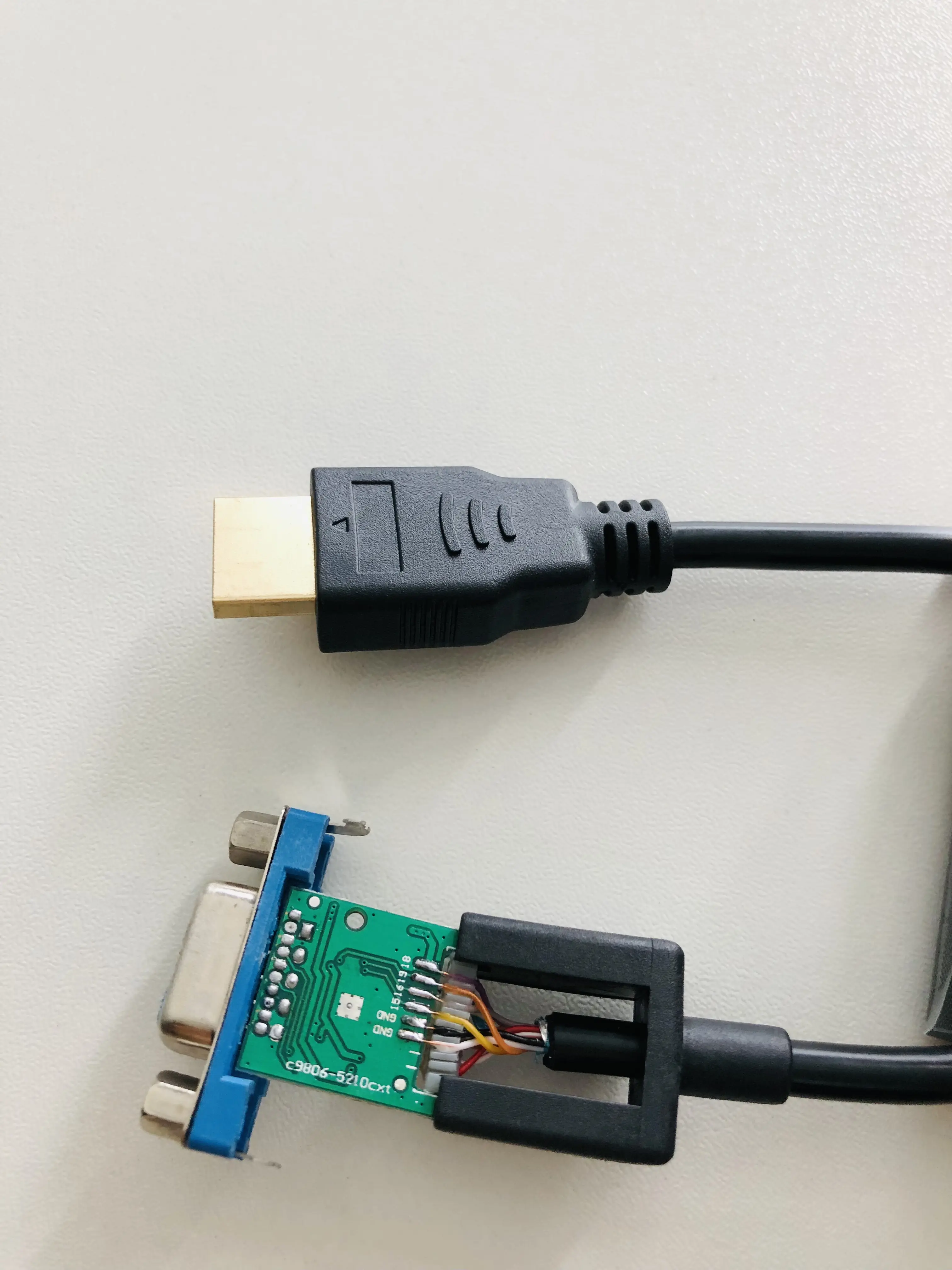 cs5210 cs5213 hdmi转vga带音频方案