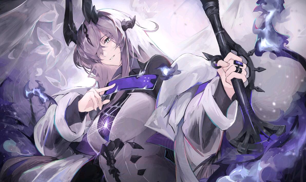 Pixiv精选明日方舟 死芒 爱布拉娜 美图 - 哔哩哔哩