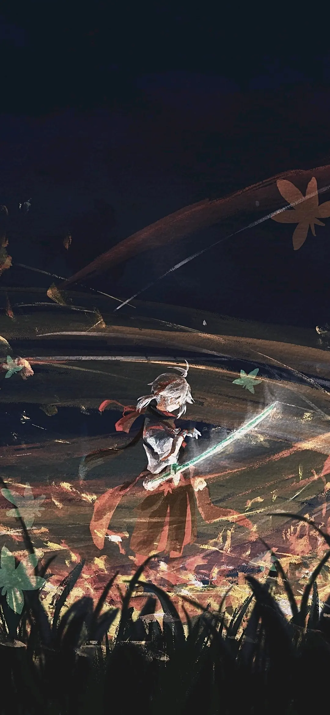 高清手机壁纸分享 第三期·原神 枫原万叶篇 - 哔哩哔哩