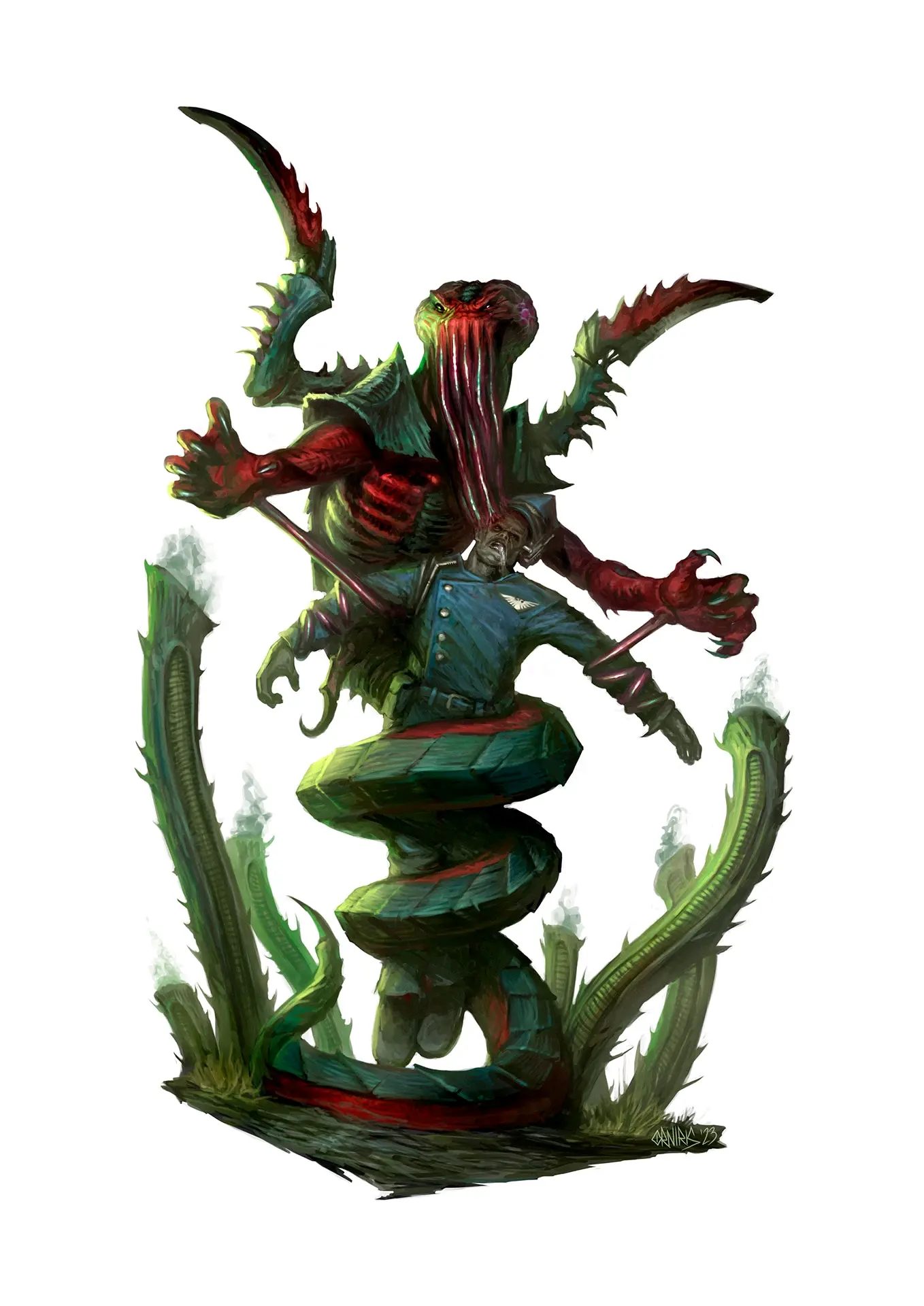 《战锤40k》泰伦虫族 - 哔哩哔哩