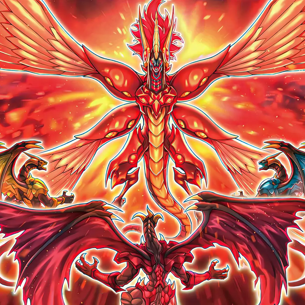 游戏王卡图-red dragon archfiend|红莲魔龙