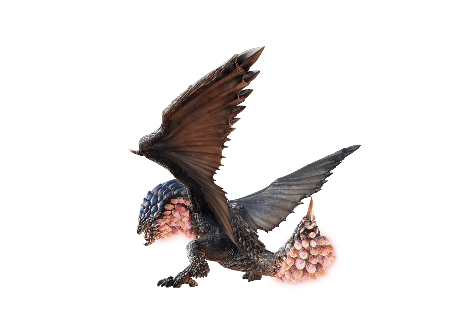 爆鳞龙初次登场于怪物猎人世界冰原,风漂龙的特殊个体.