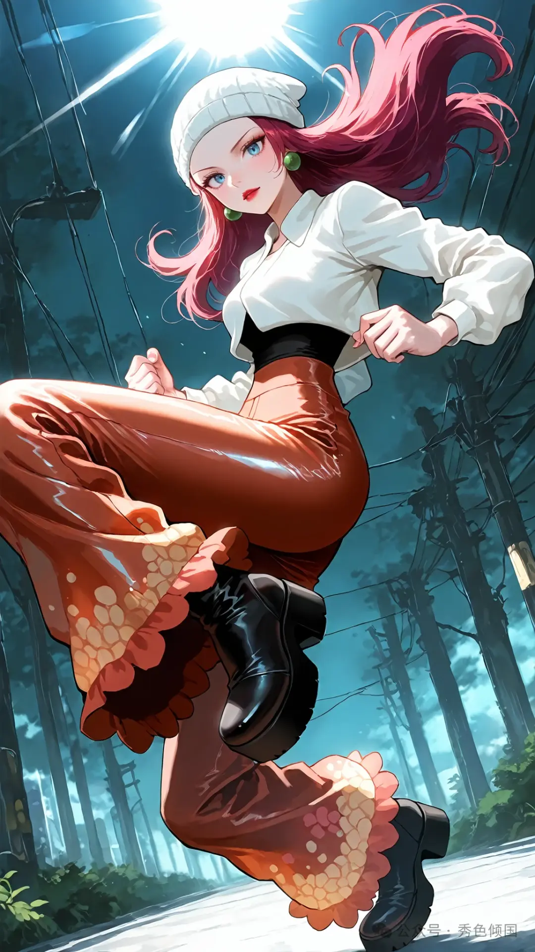 可爱又迷人的反派角色武藏from《宝可梦》