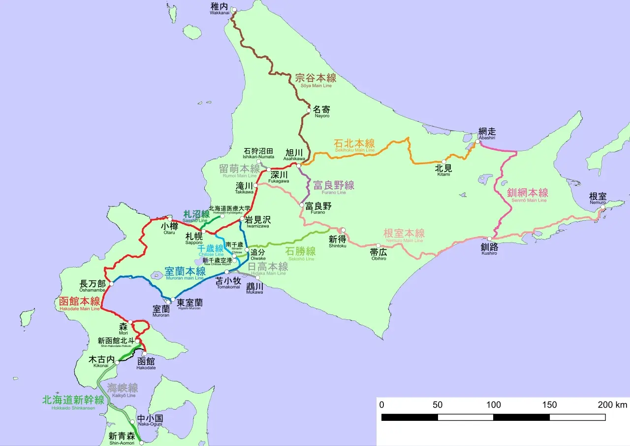 jr北海道废线图片