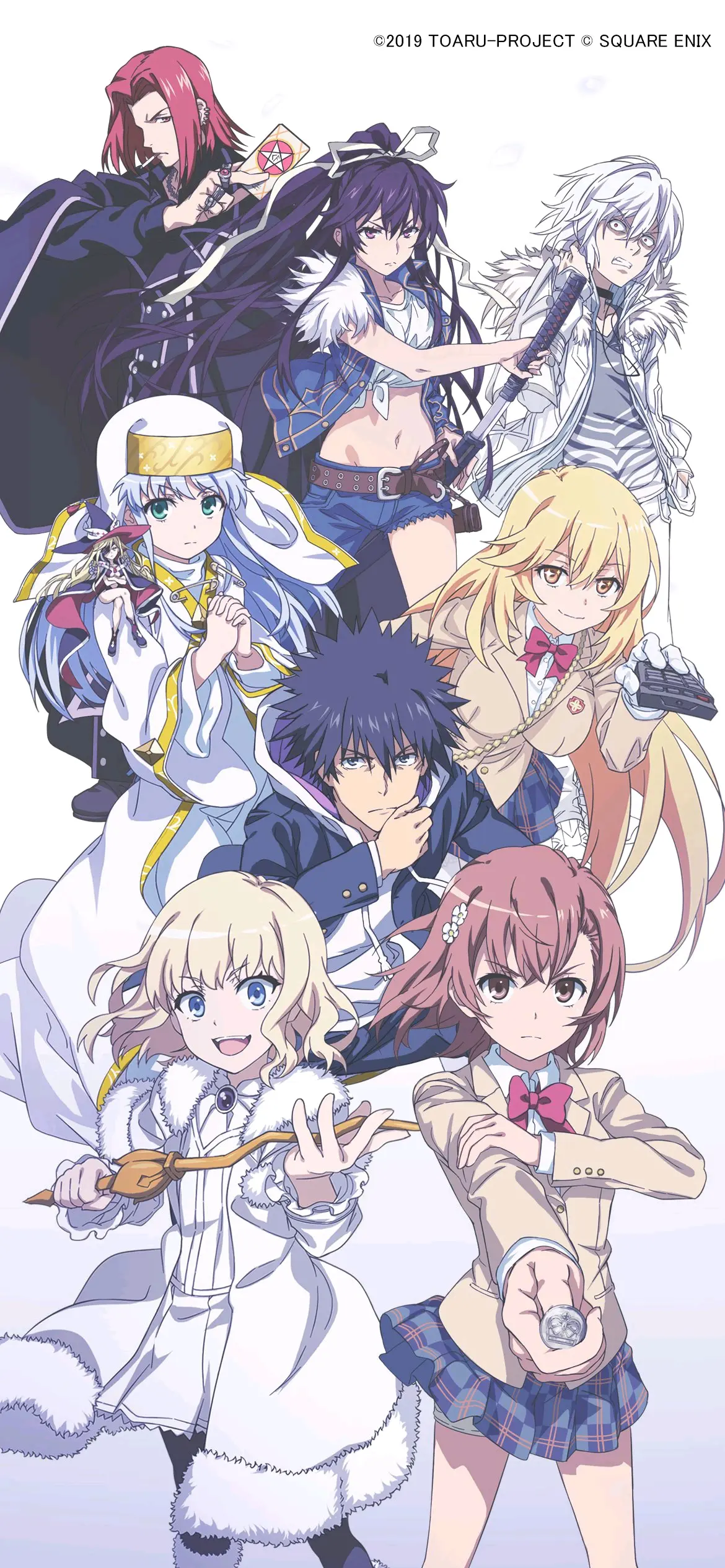 魔法禁书目录 幻想收束 一些卡牌封面