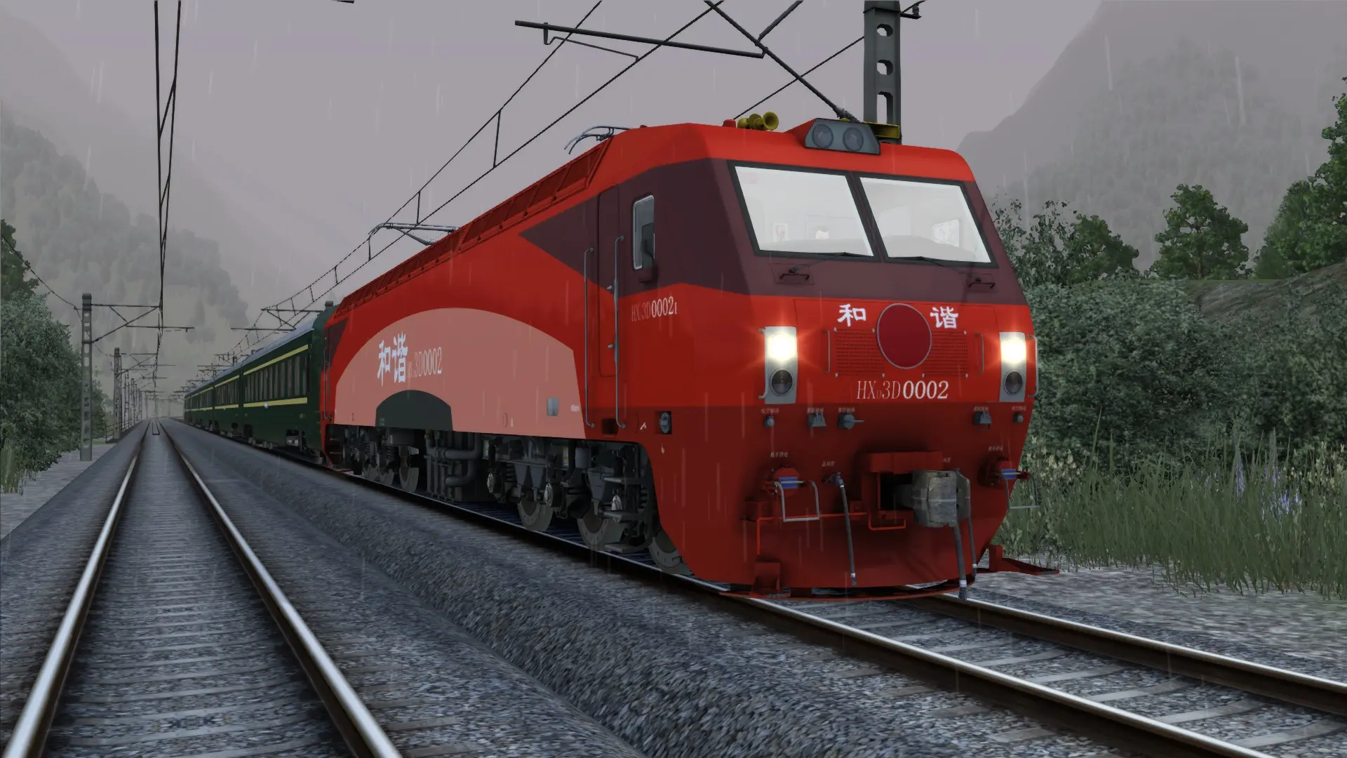 hxd3d电力机车steam版