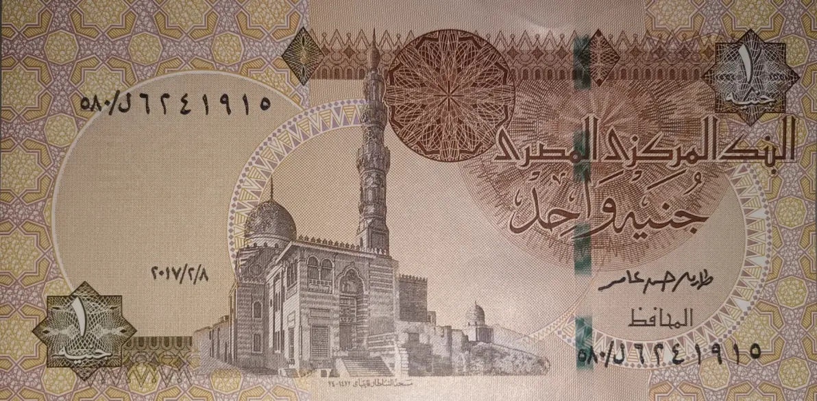 钱币收藏——1 埃及镑