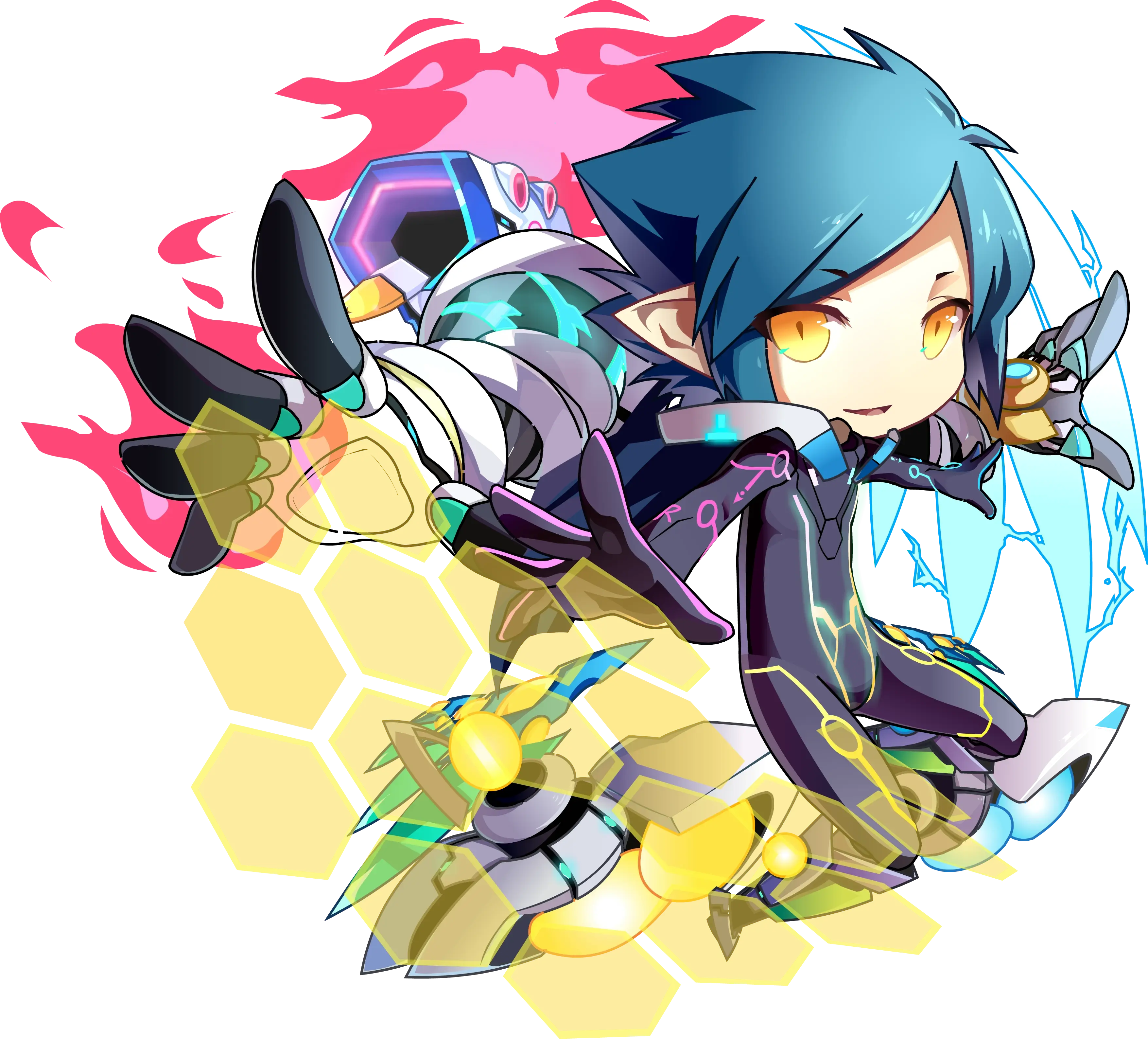 赛尔号机械系精灵王马尔修斯三合一进化