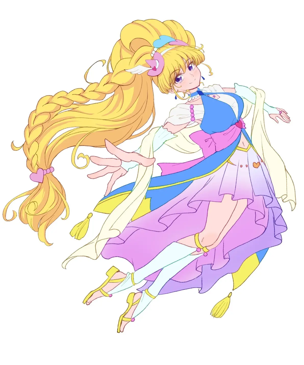 魔法使光之美少女美图分享