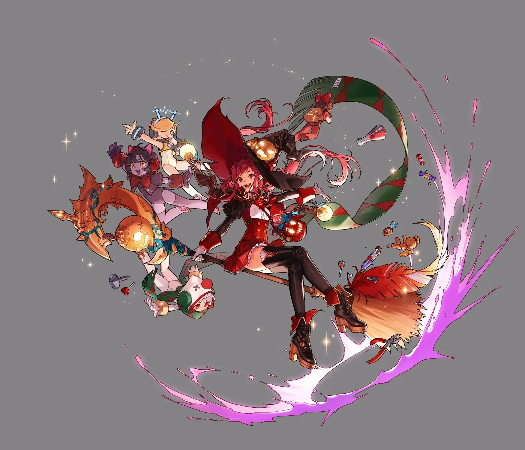 dnf手游单个职业全职业角色二次觉醒高清立绘插图