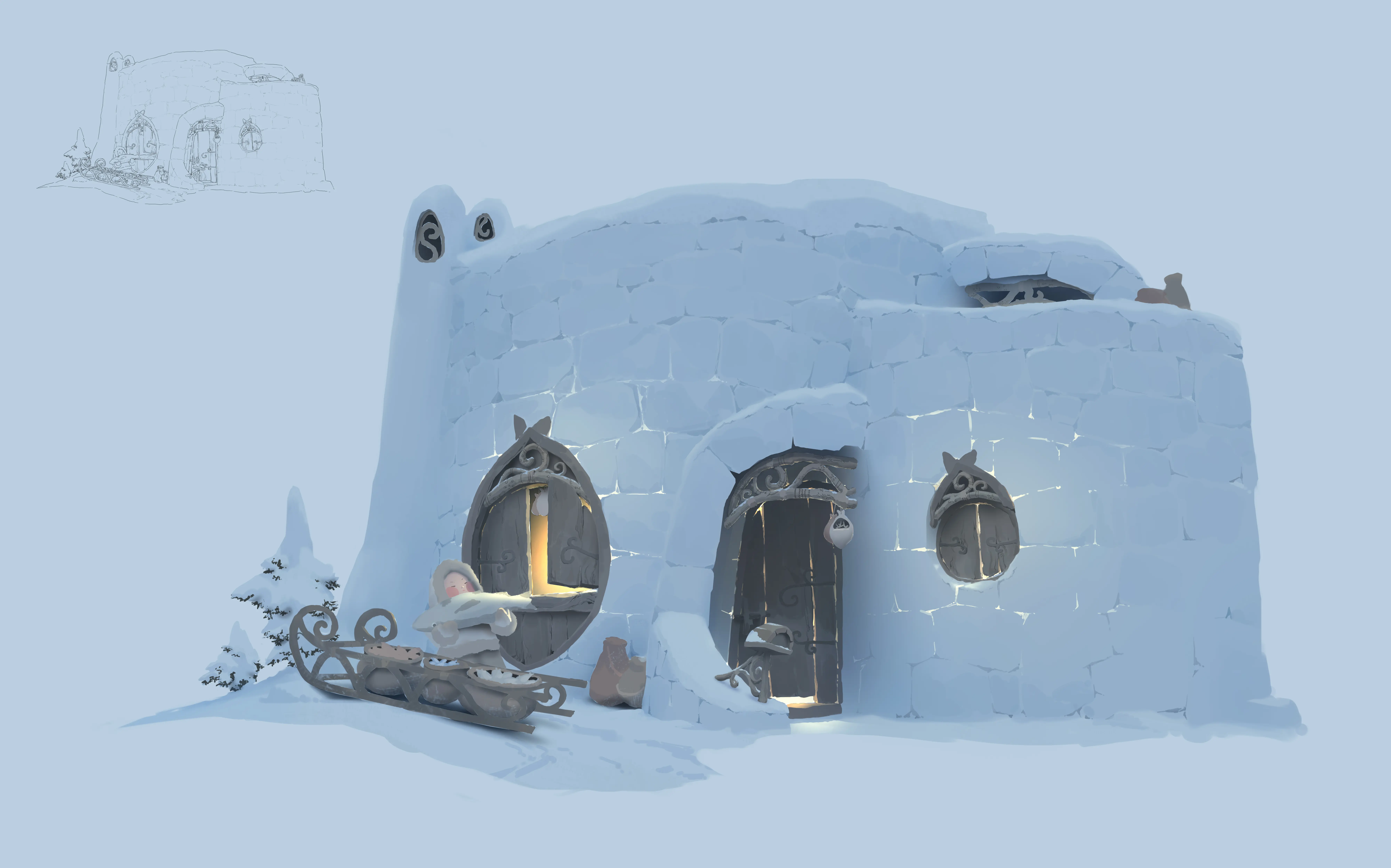 e场景老师作品】gxy场景气氛作品