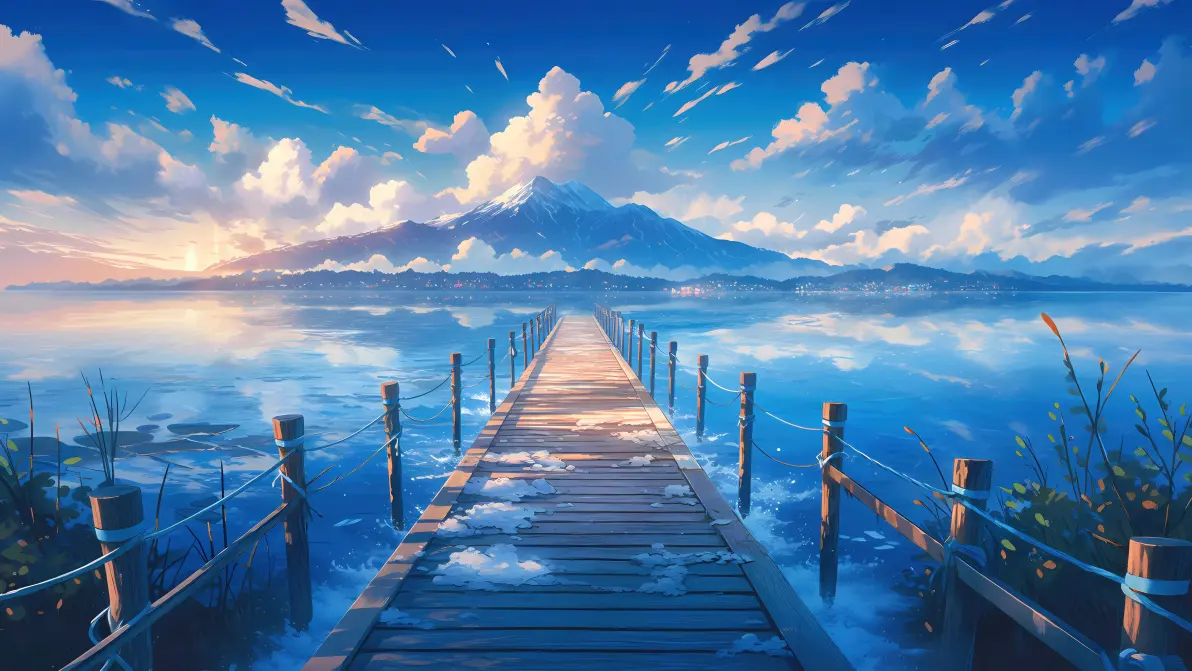 横屏护眼壁纸50pic,可做办公电脑桌面循环滚动