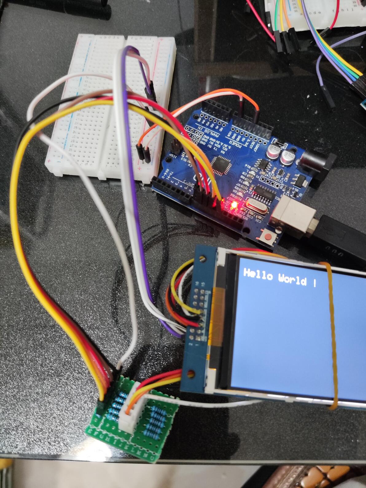 Arduino+3.2寸TFT液晶+7789驱动 - 哔哩哔哩