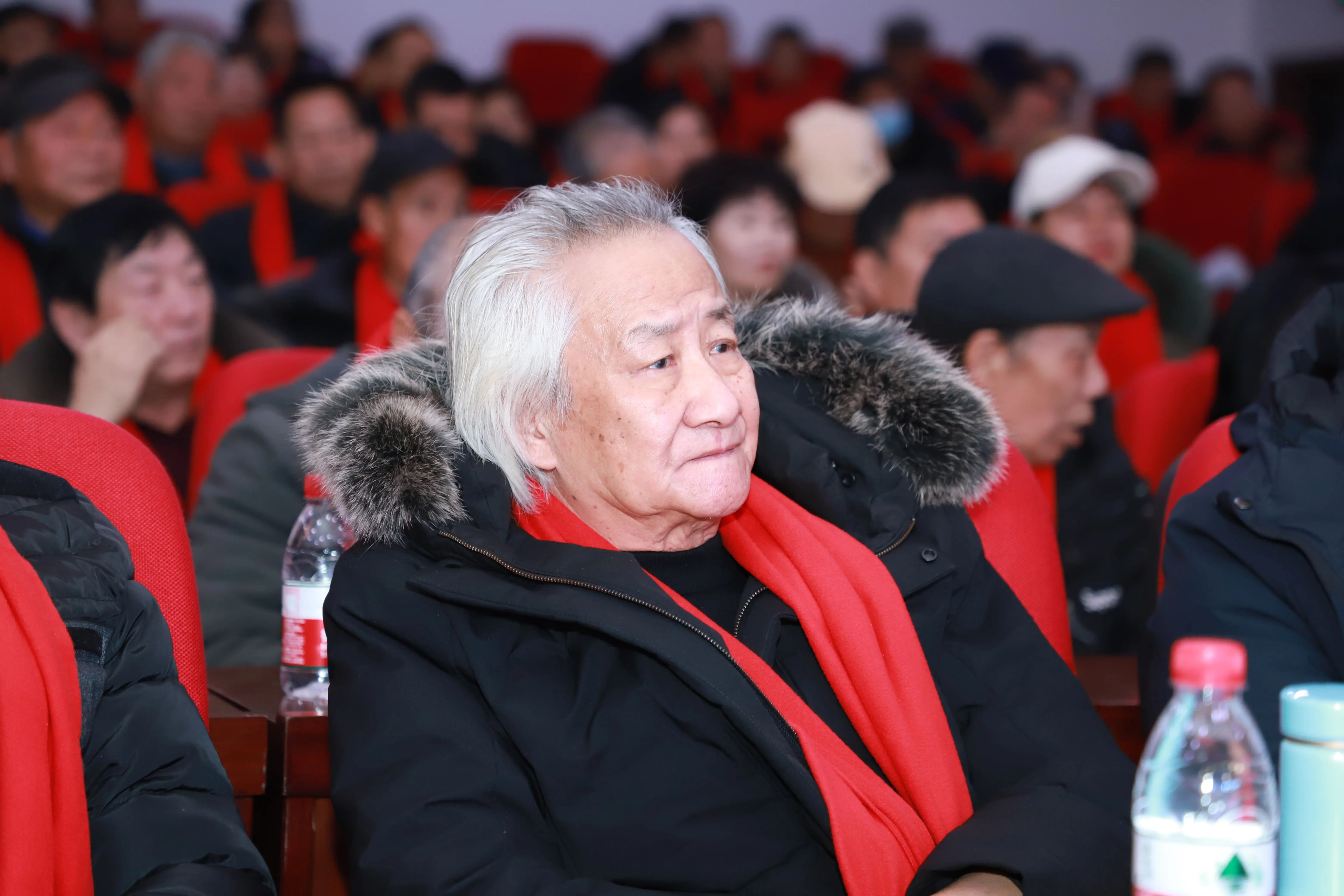 陕西省美协顾问,原陕西省美术馆馆长蔡嘉励画家齐继民活动最后,长安