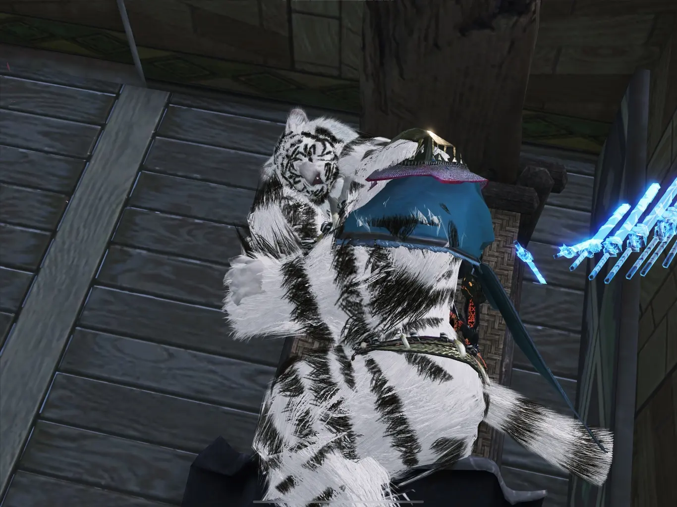 在妄想山海捏了只福瑞大老虎