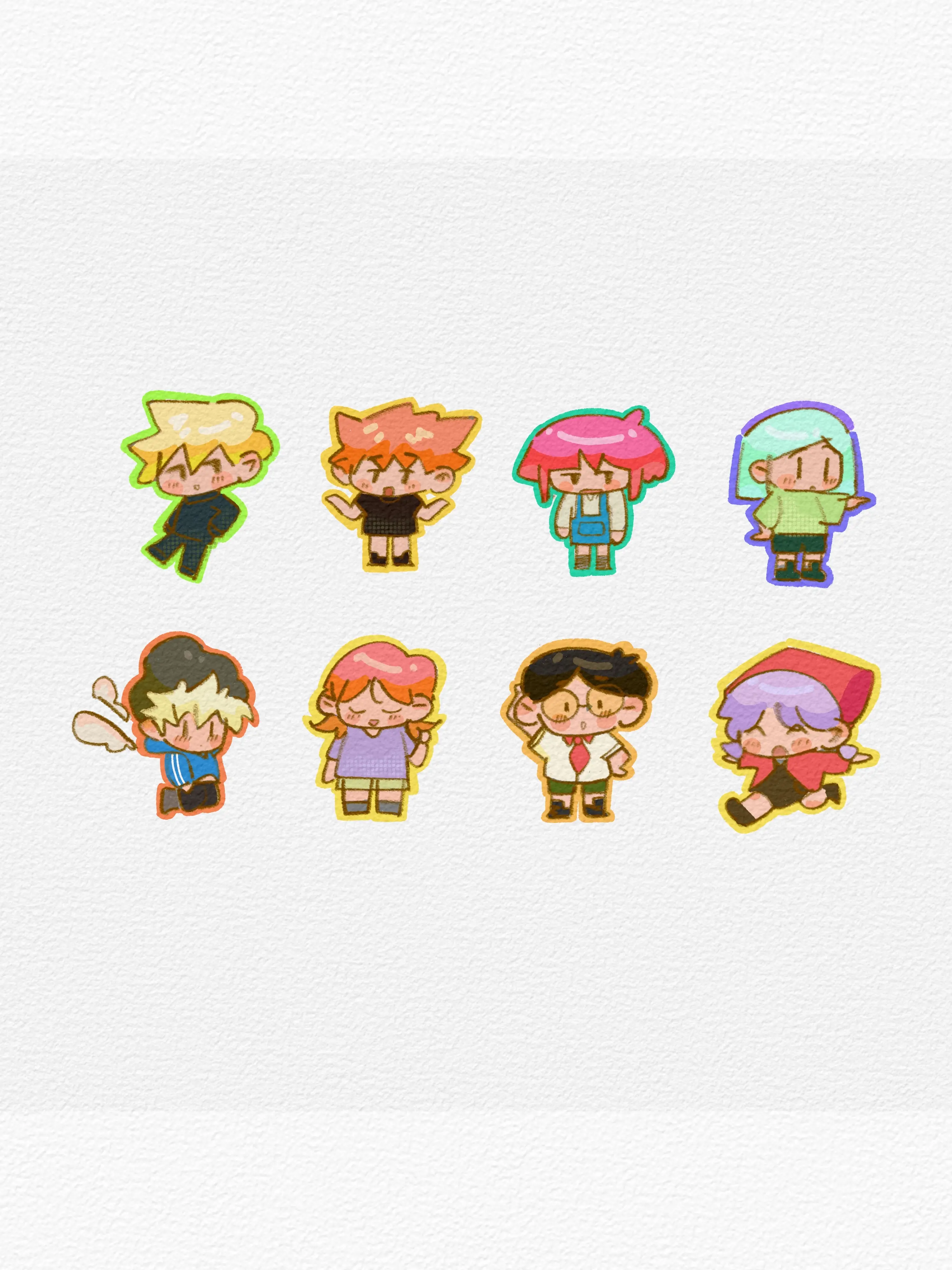 近一个来画的小人物✨