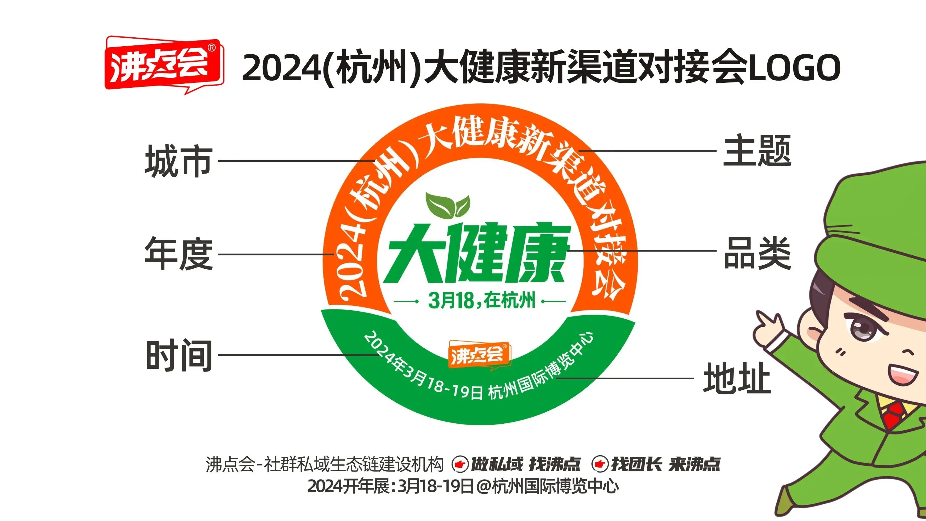 3月18杭州大健康新渠道博览会,来沸点会,对接私域团长! - 哔哩哔哩