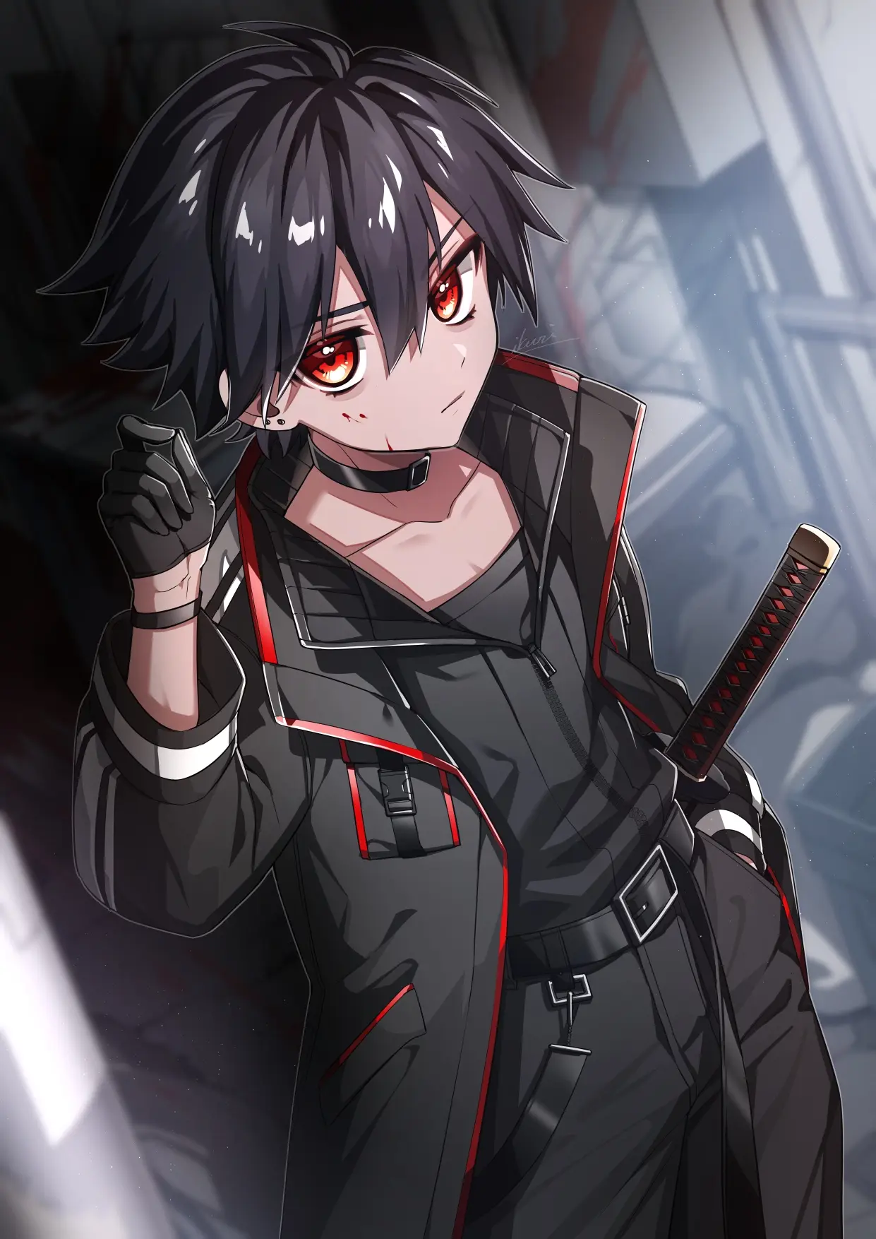 志乃伍 ユウcrowby ompf吸血鬼by seobi魔女今天为大家带来黑发赤眼