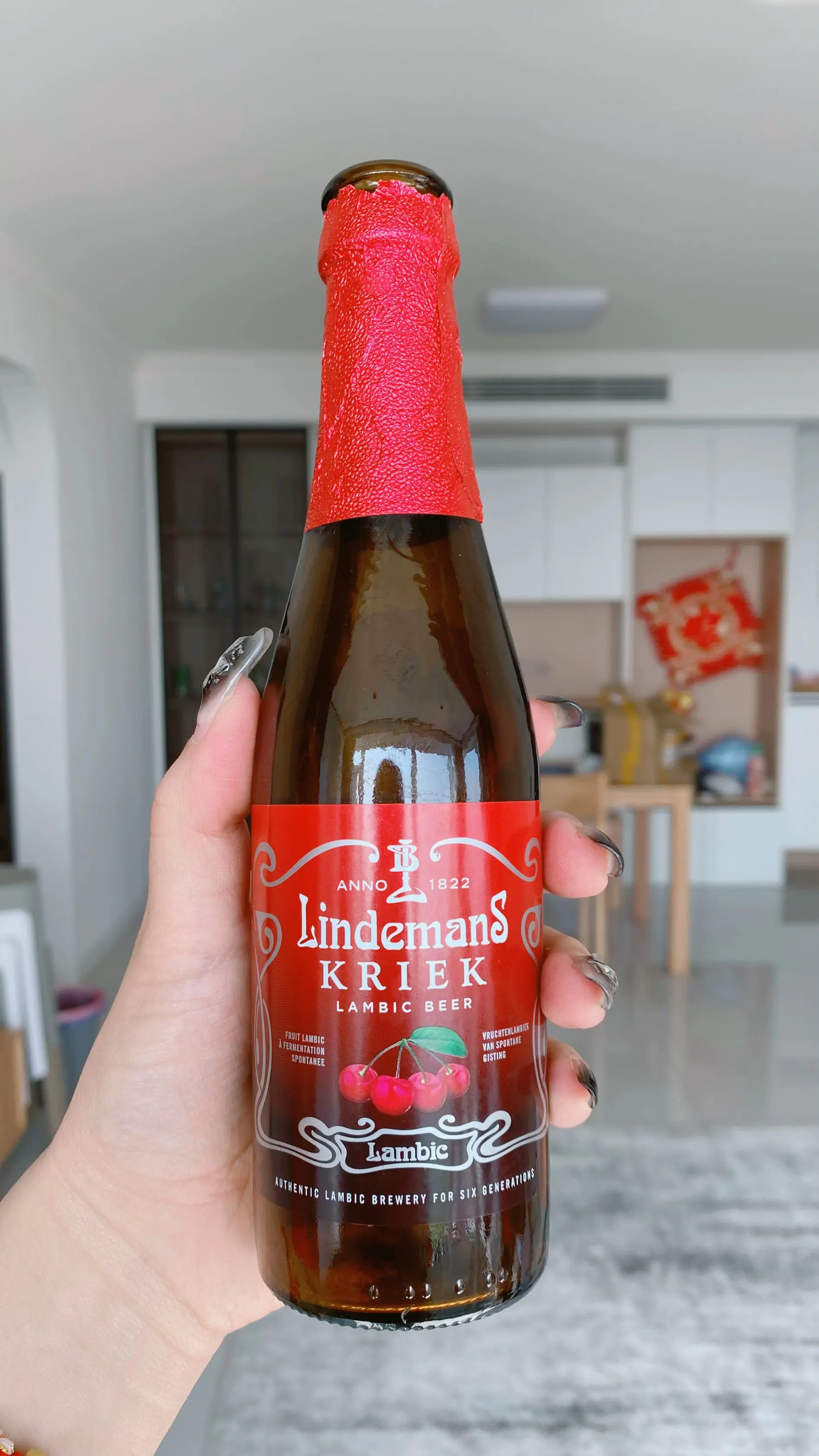 每日一饮04:林德曼樱桃啤酒 2.8分/10分