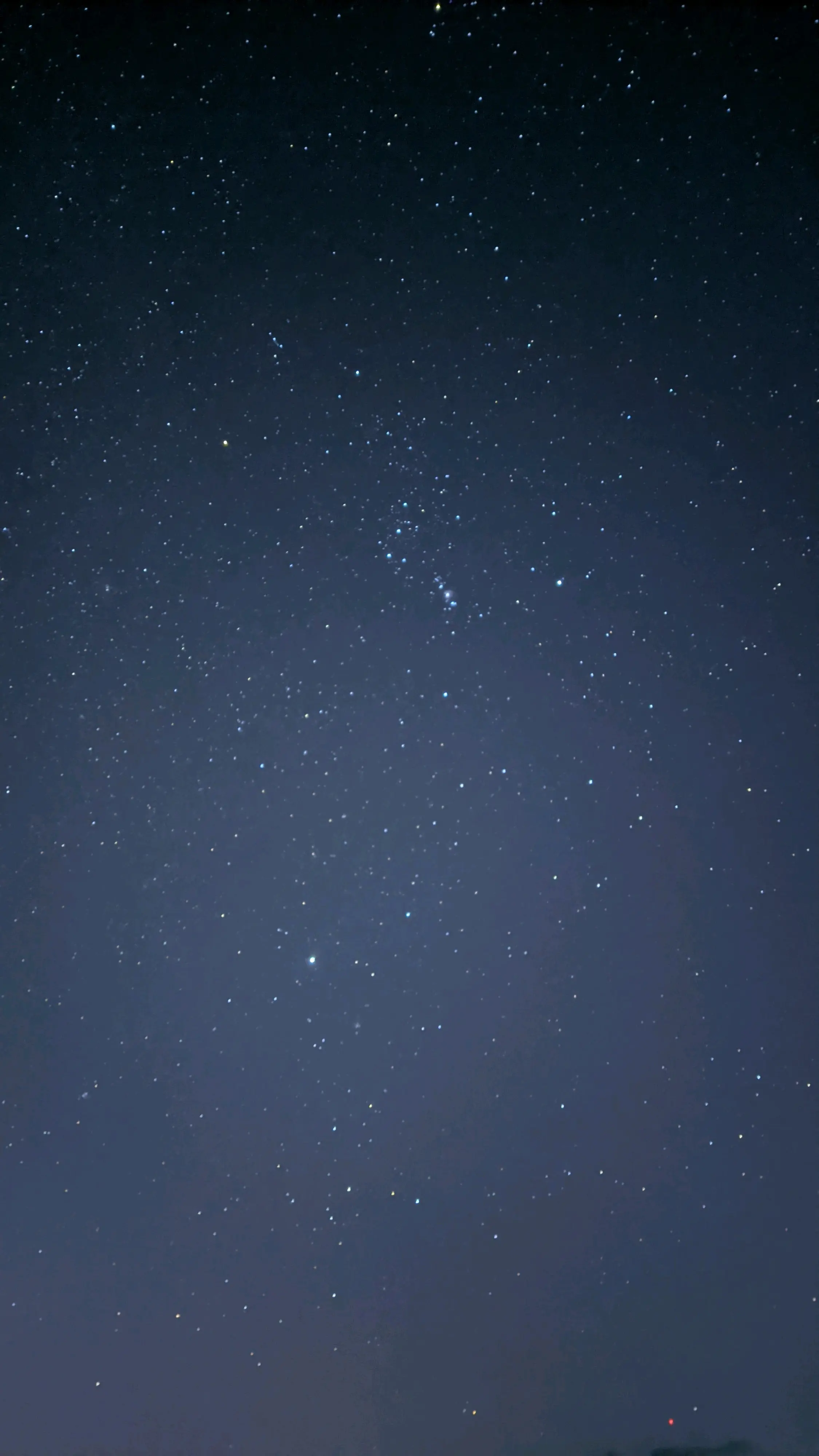 最简单的手机机拍摄星空教程(无需调整参数)