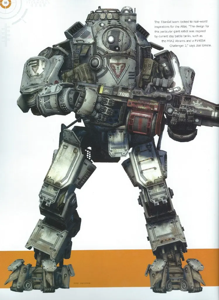 泰坦陨落1概念艺术设定集 1