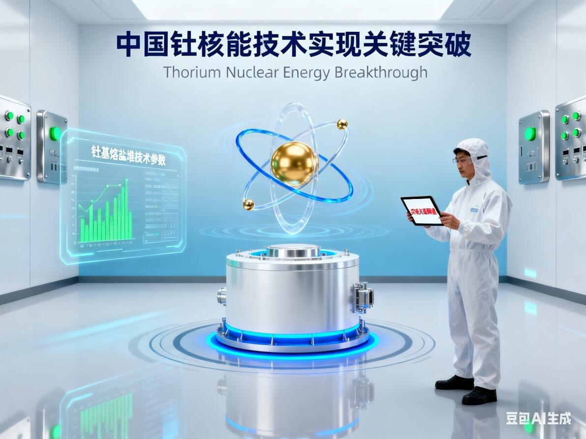 开启未来之门中国钍核能技术实现关键突破 - 哔哩哔哩