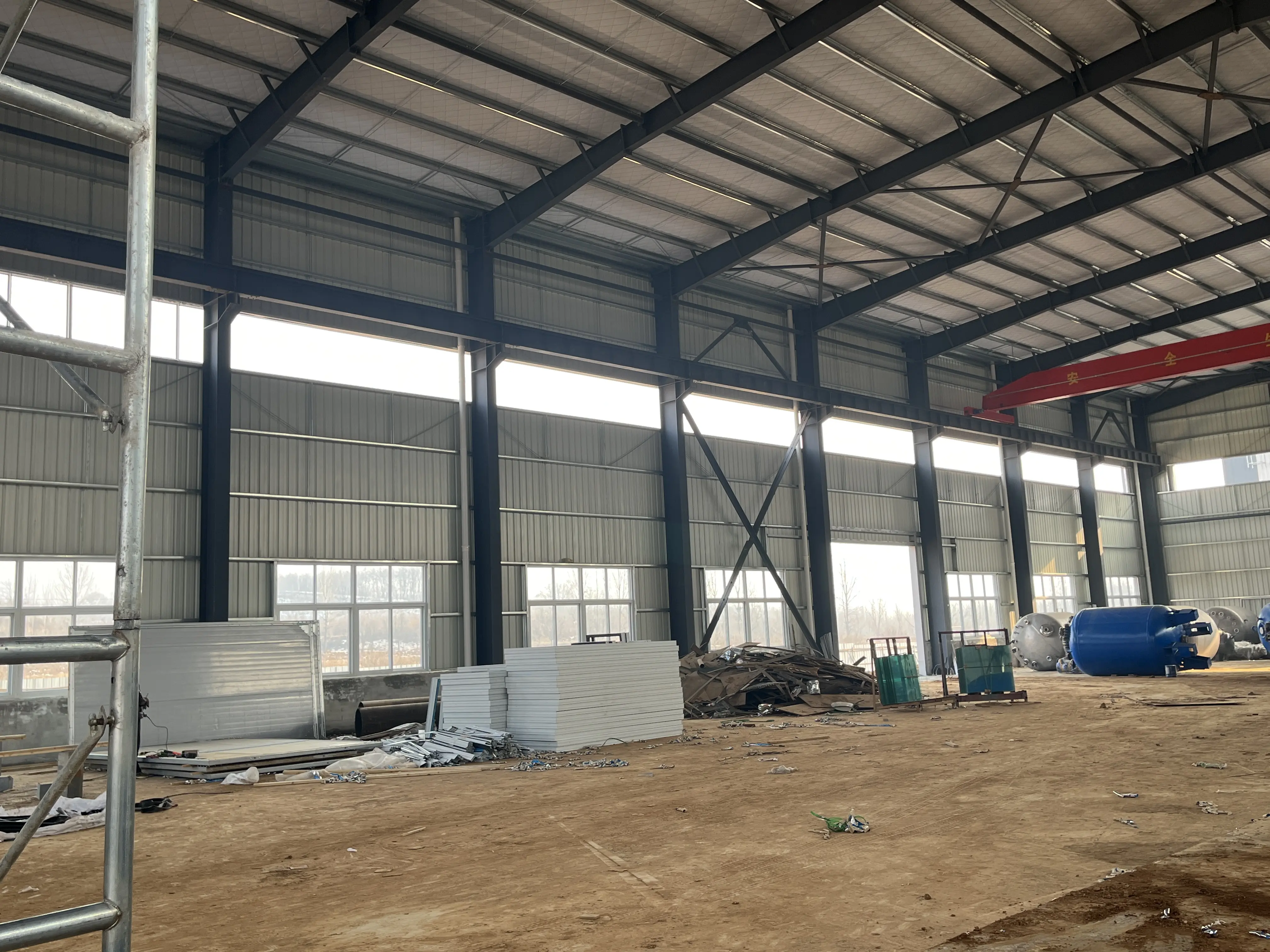 钢结构厂房中厂房的跨度是什么意思?