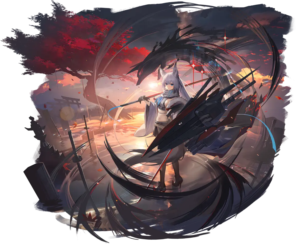 碧蓝航线 江风 茳·meta 立绘