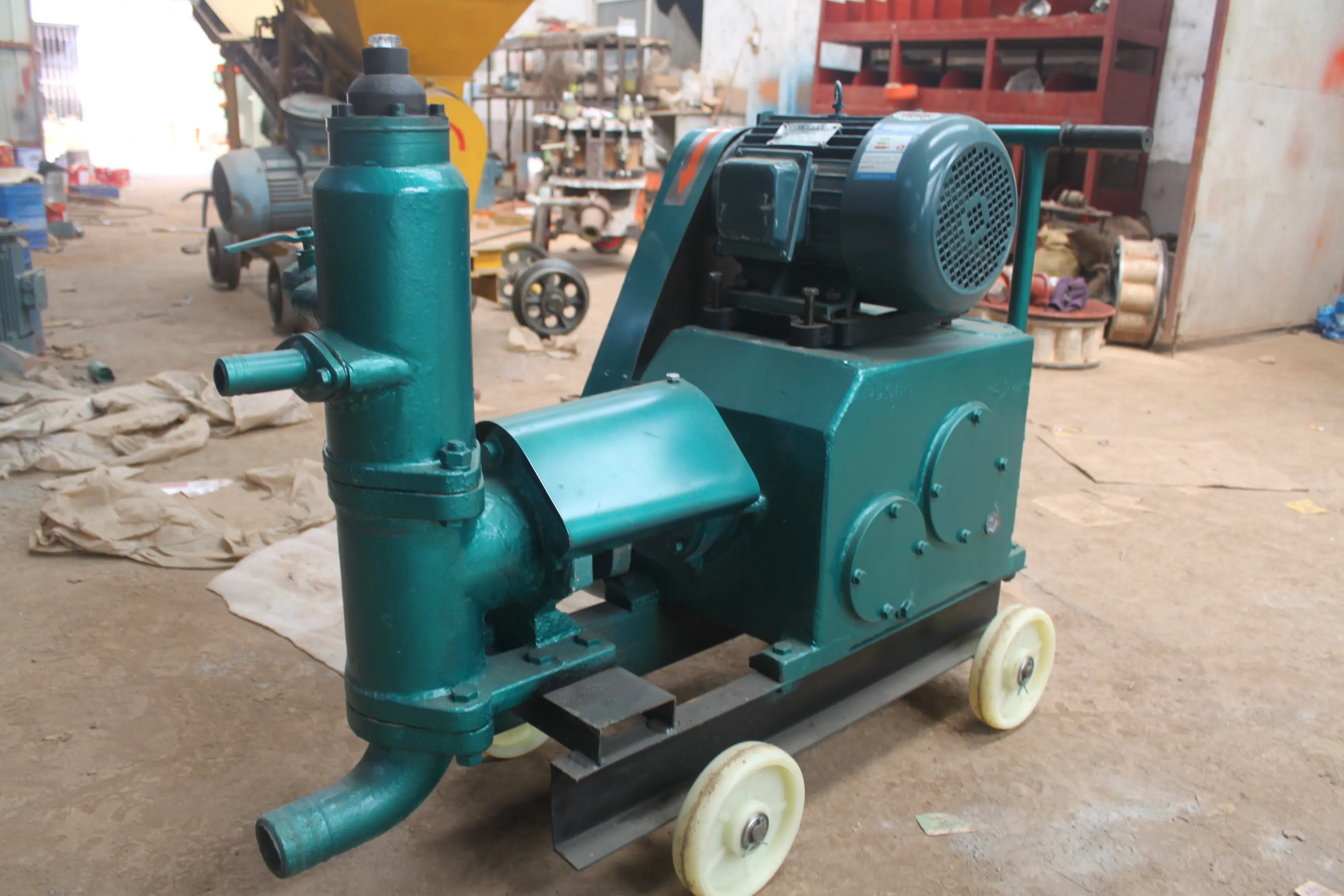 电动单双缸活塞注浆机特点详解