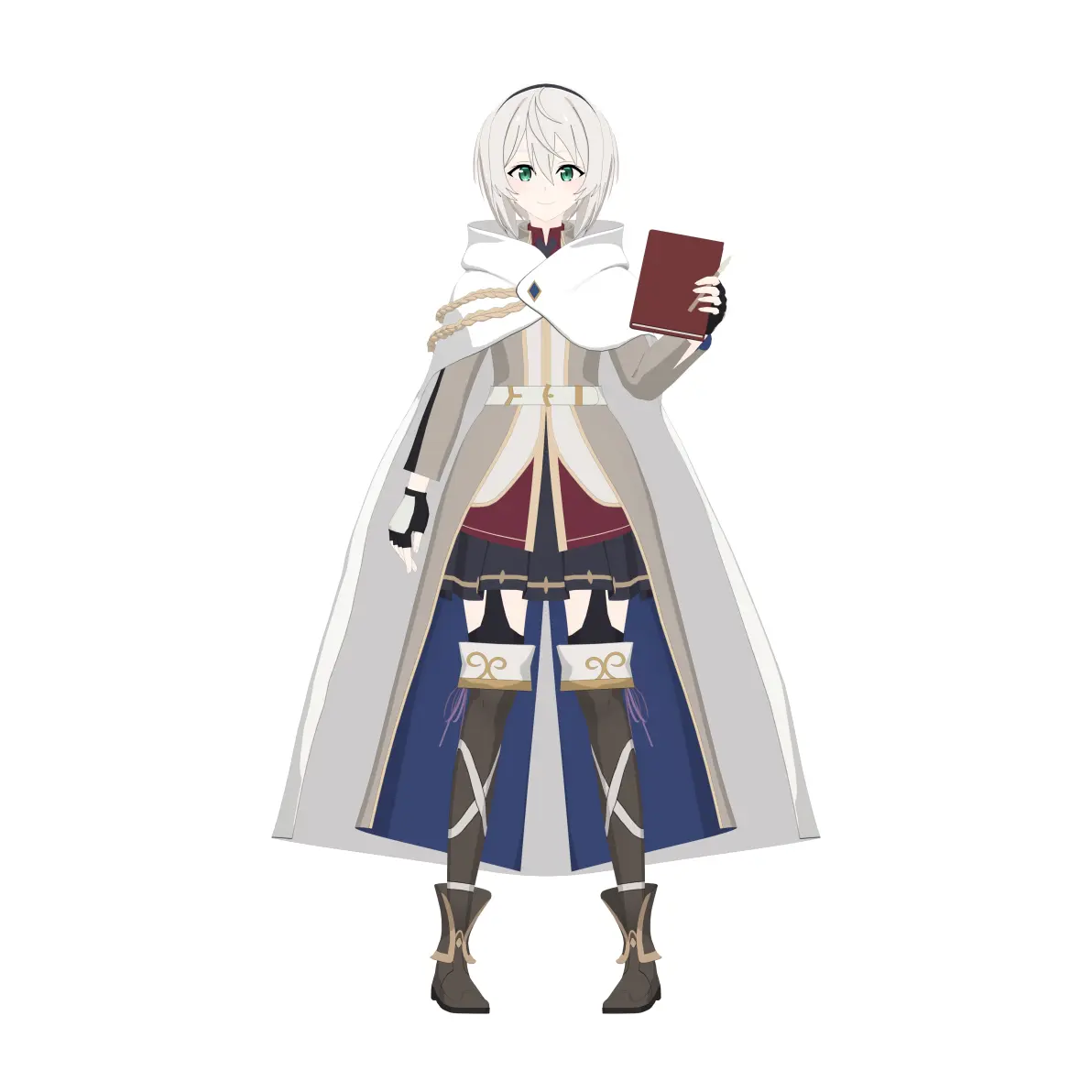魔女之旅艾姆妮西亚mmd模型