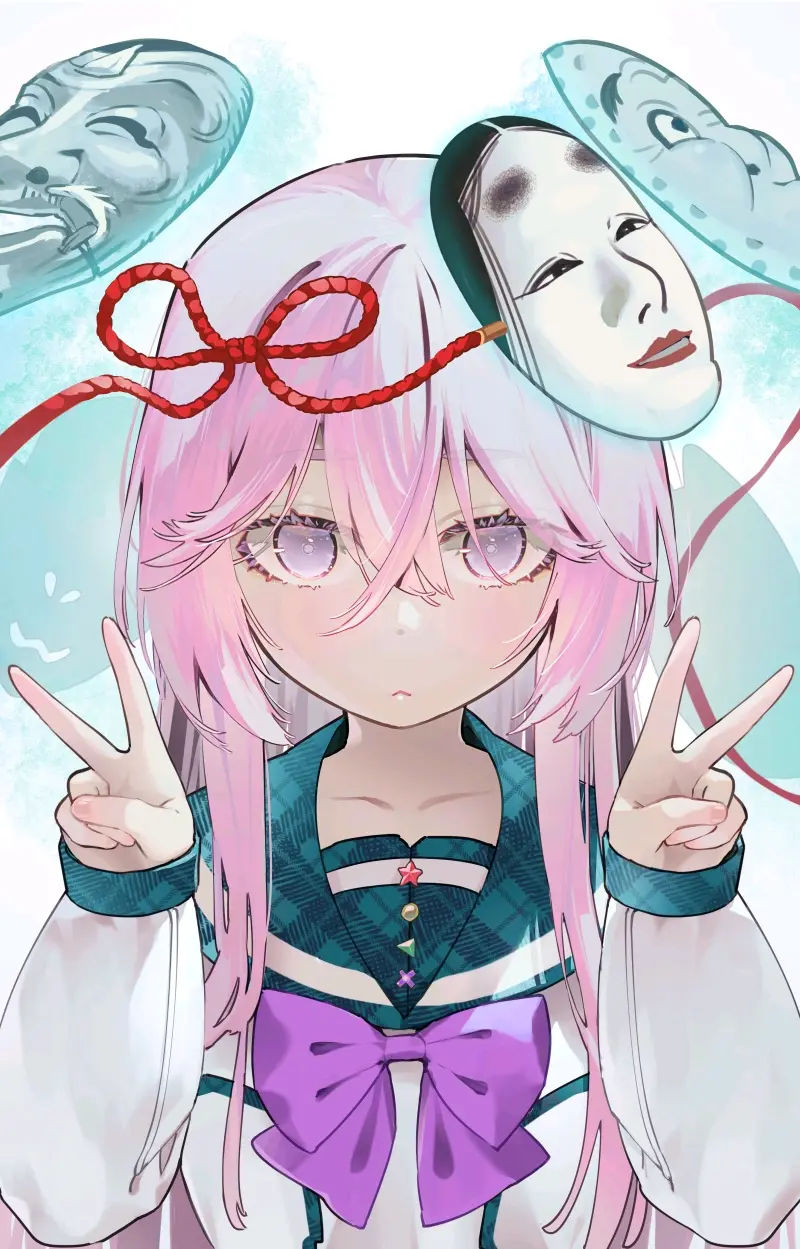 双剪刀手插画特辑