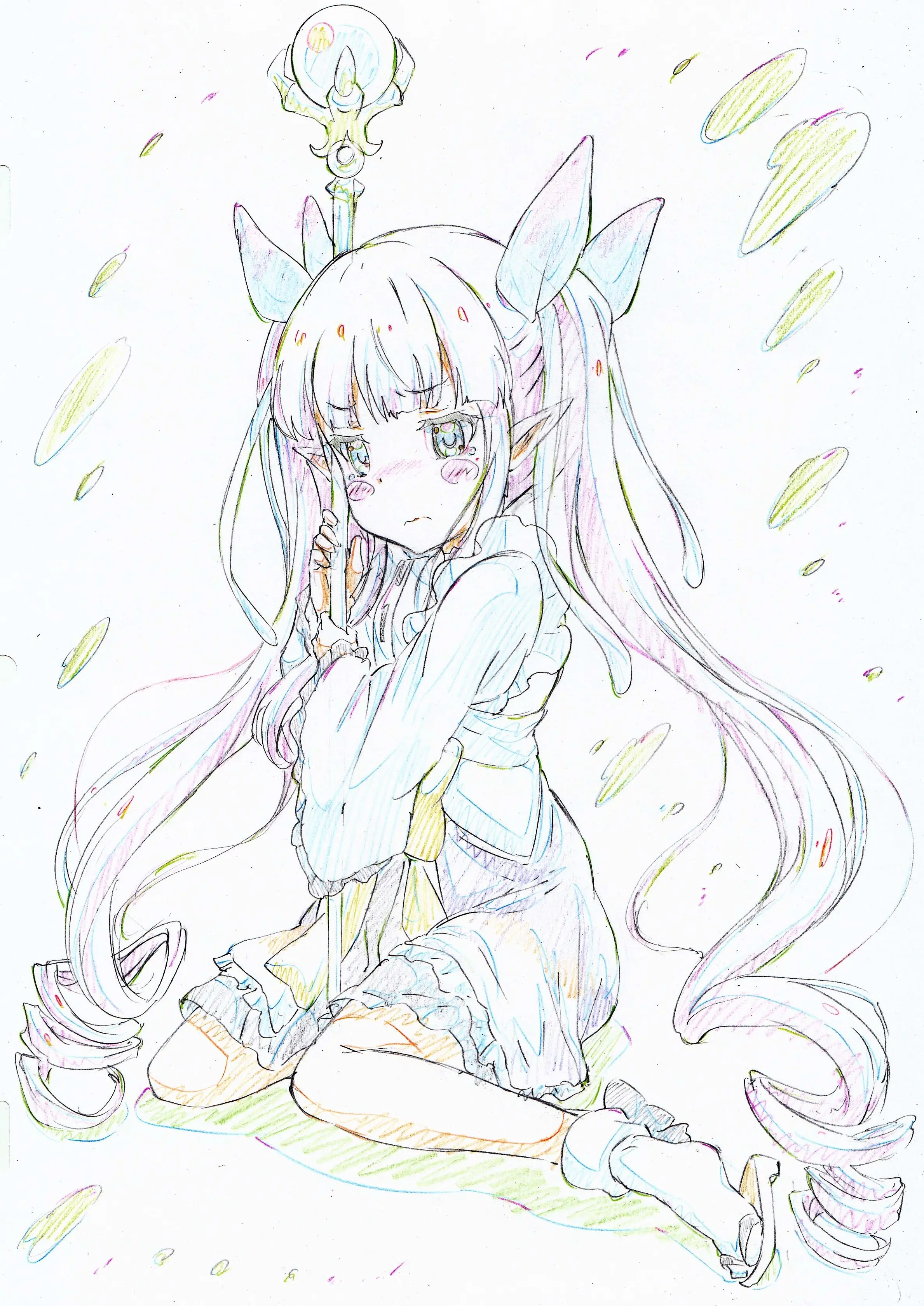 【线稿】キタズィンガーkitazzinger作品集原画素材图系列文件资源