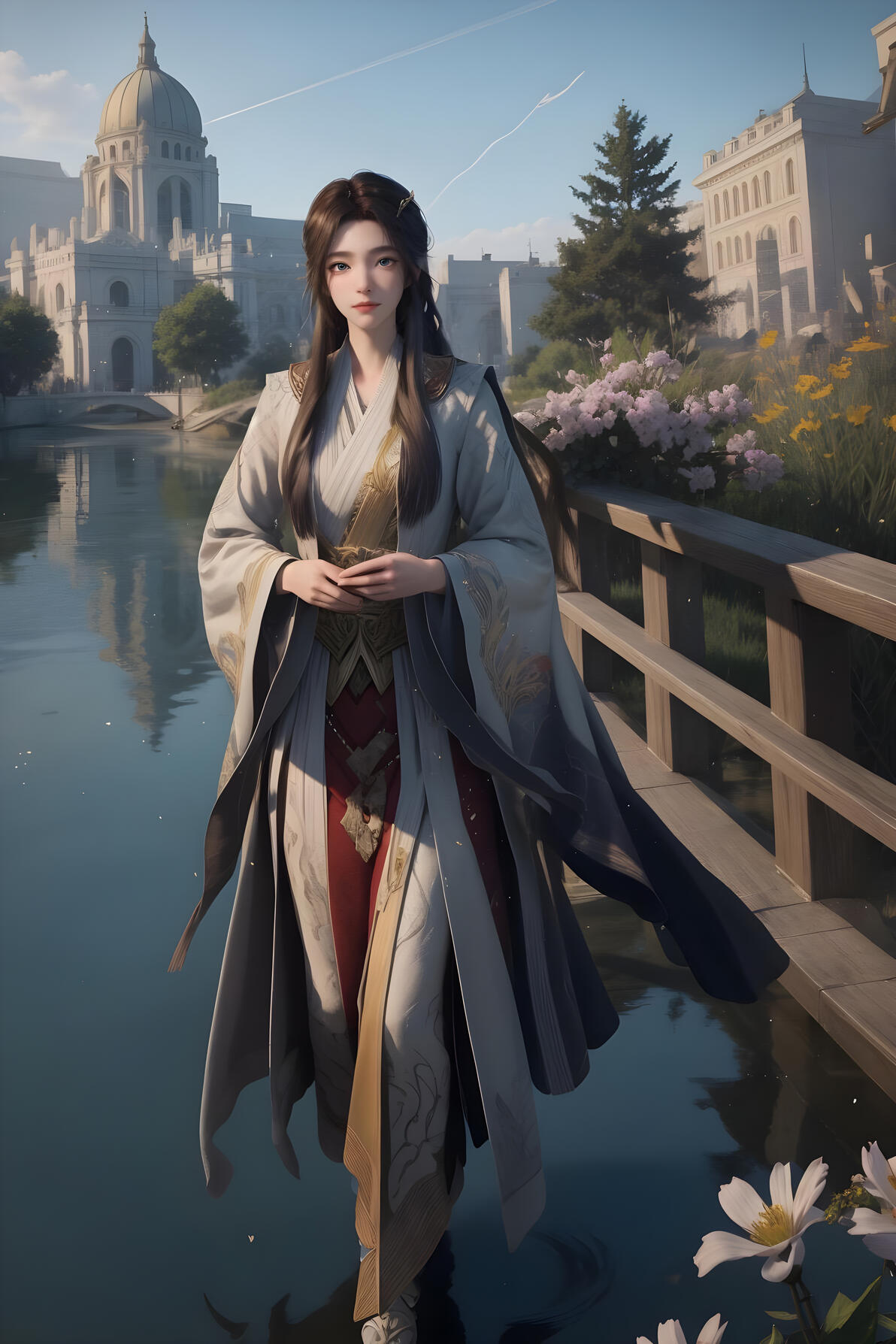 国漫女神AI手机壁纸：《诛仙》陆雪琪、《凡人修仙传》凌玉灵 - 哔哩哔哩