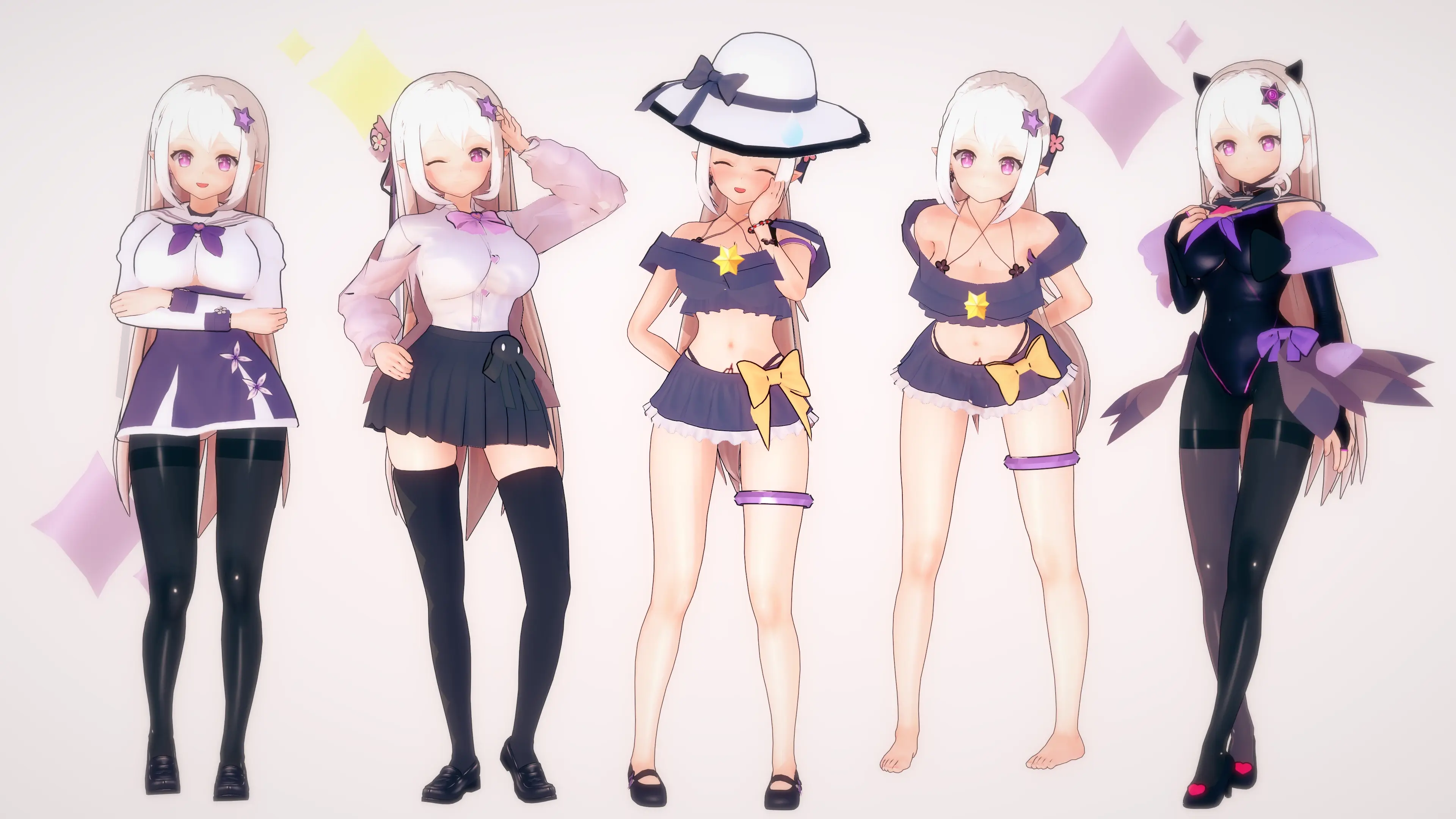 初代夏卜卜恋活人物卡配布啦