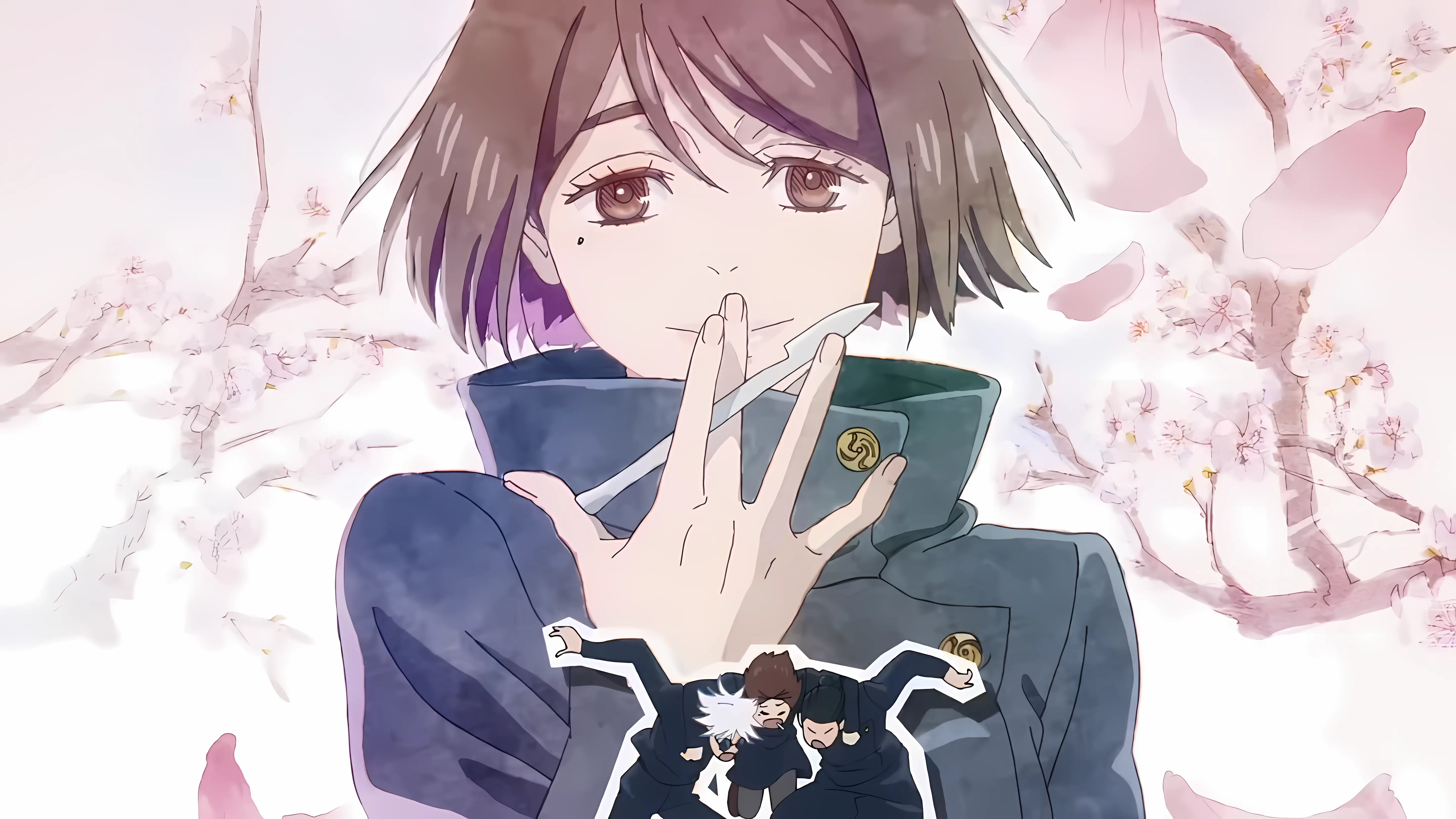 咒术回战|家入硝子|高清壁纸|高清头像 - 哔哩哔哩