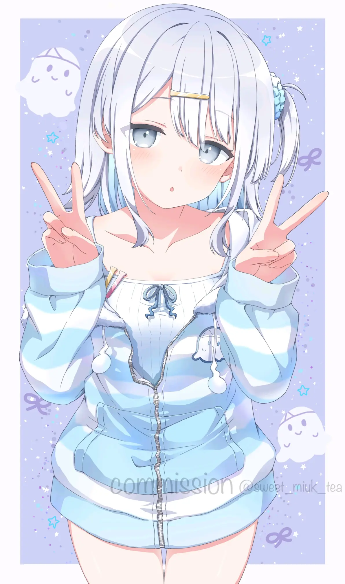 双剪刀手插画特辑