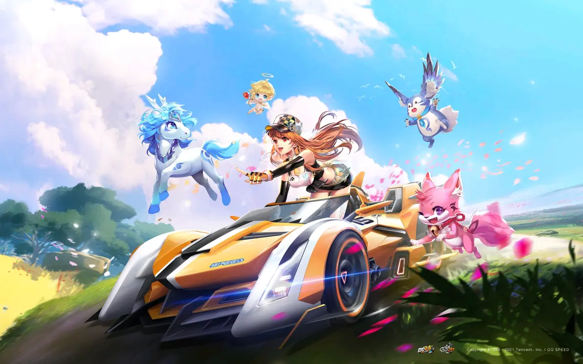 qq飞车官方壁纸