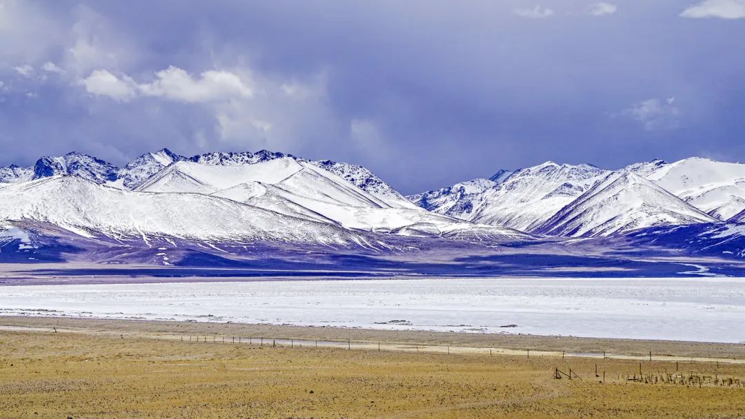 当雄印象：白波九道流雪山 哔哩哔哩