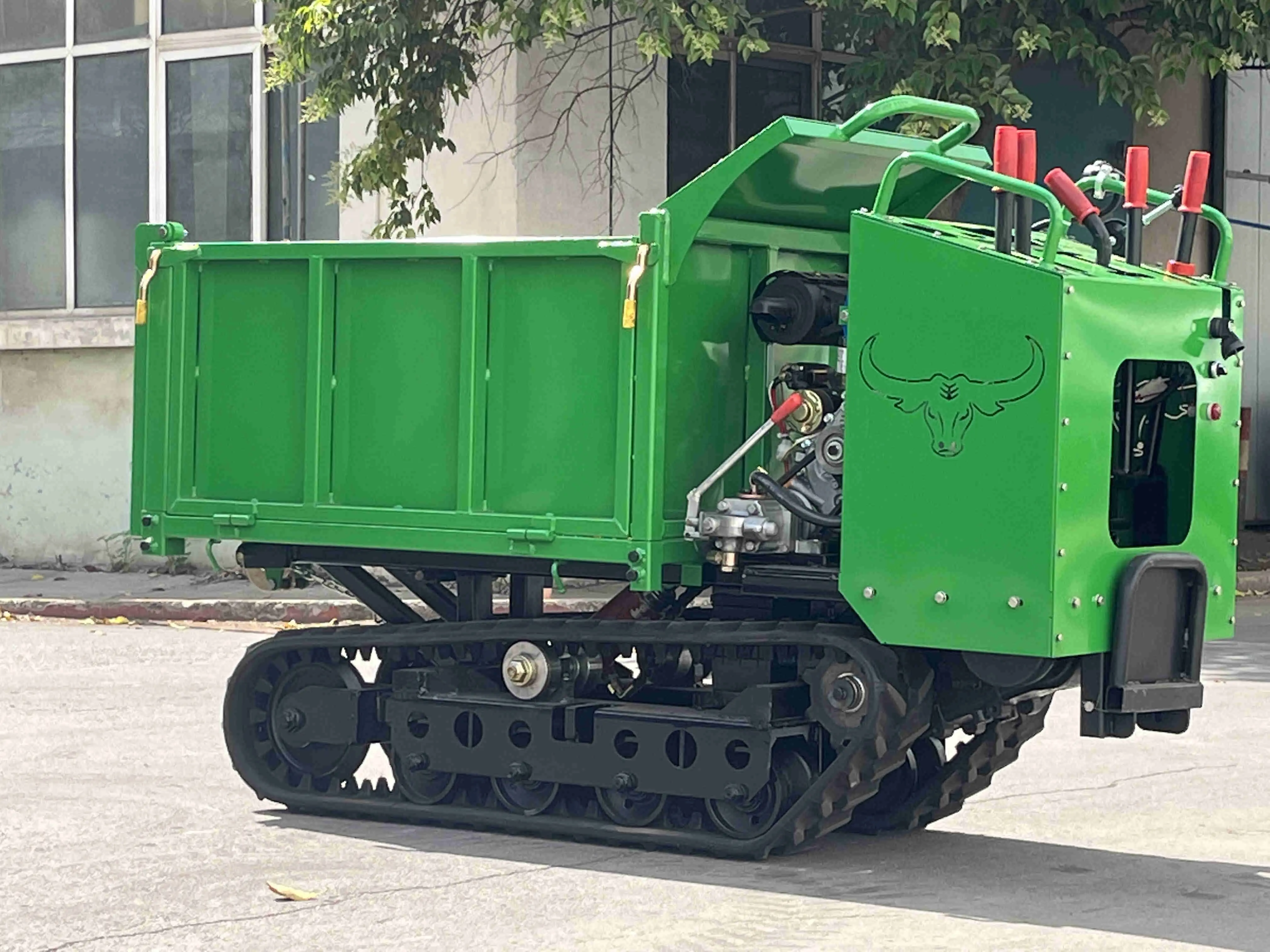 履带运输车爬山虎 小型履带式四不像爬坡王 山地手扶农用果园自卸