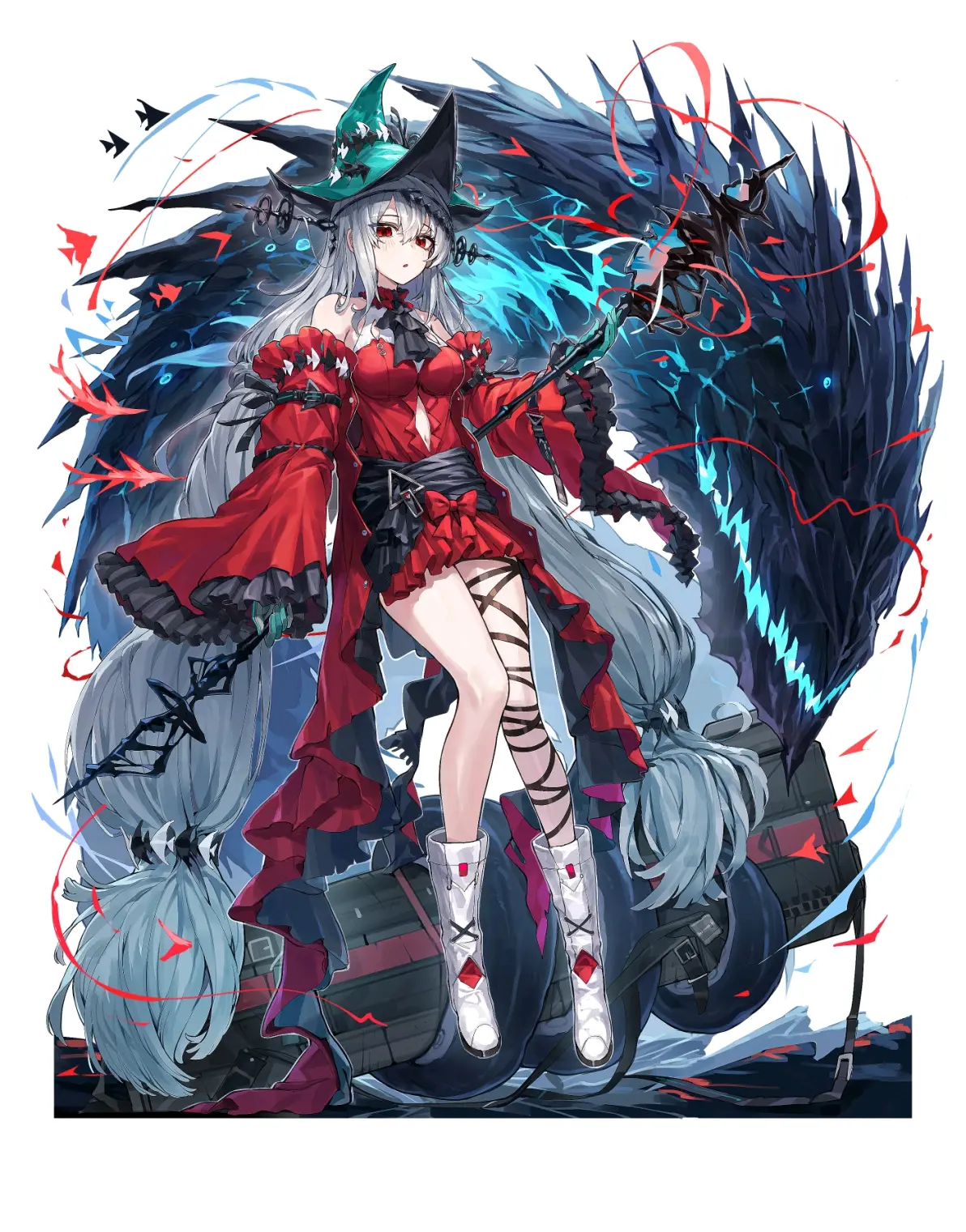 明日方舟浊心斯卡蒂美图推荐