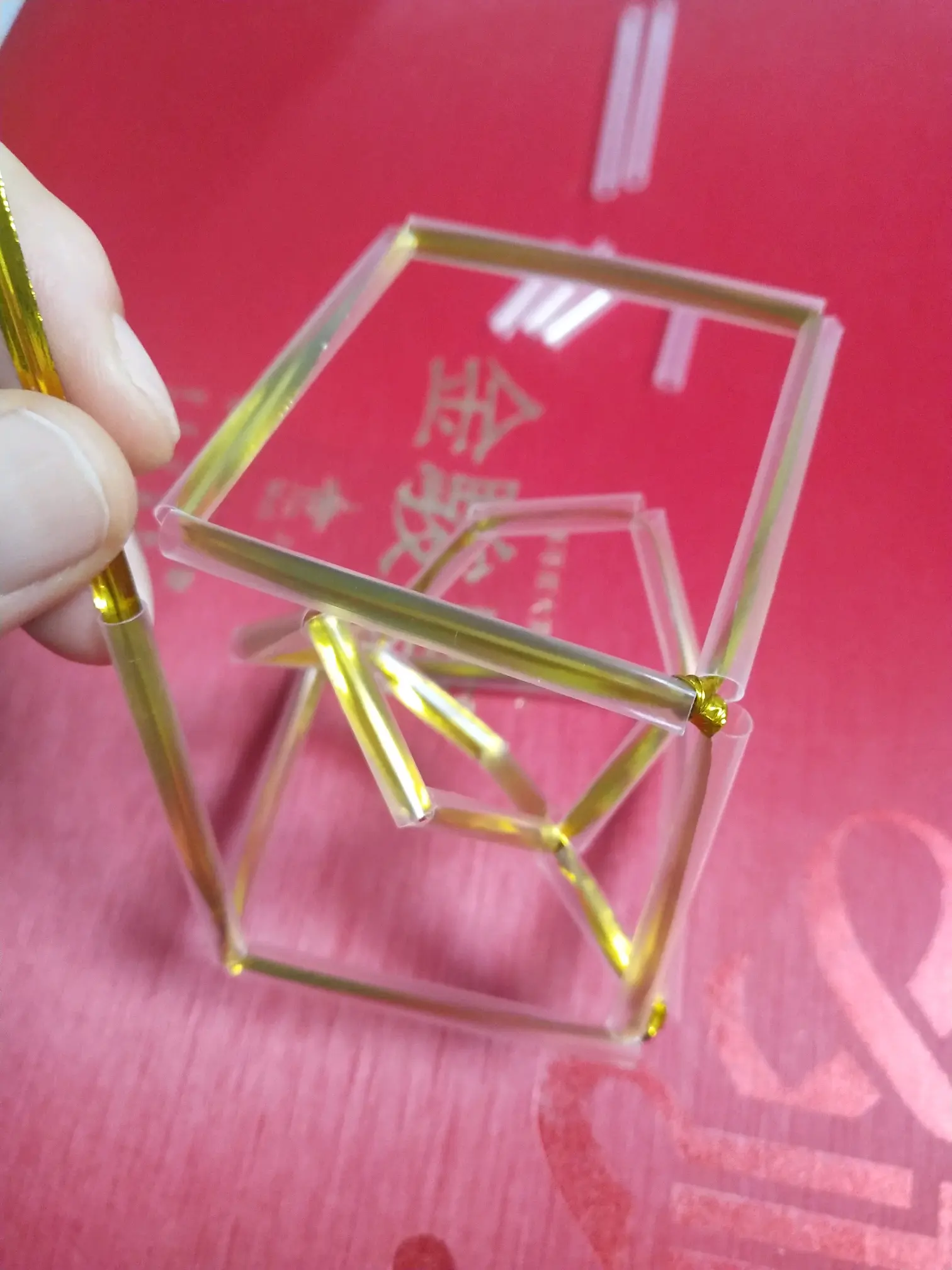 做一个金刚石晶胞模型 - 哔哩哔哩